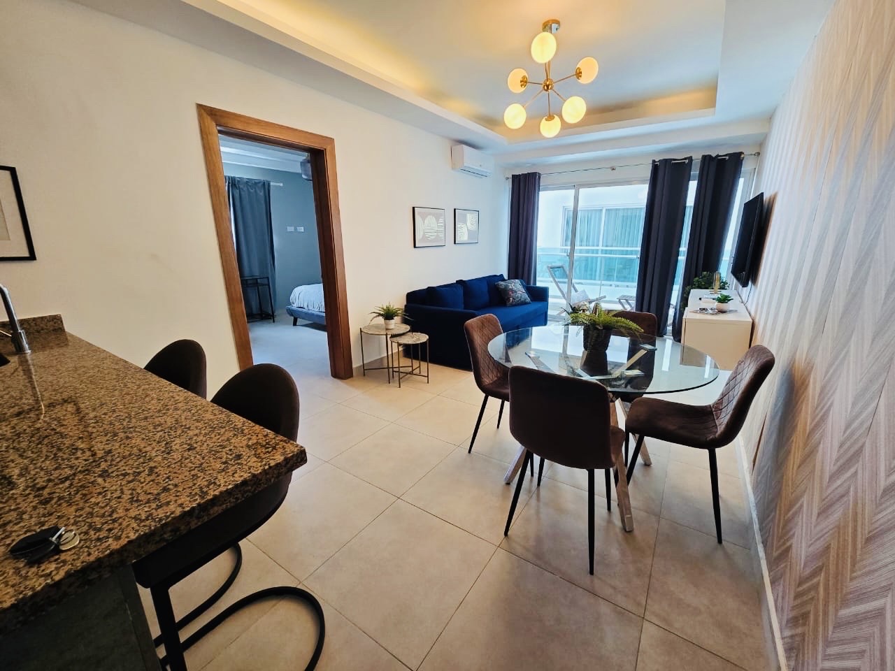 apartamentos - Alquilo moderno apartamento amueblado en Julieta Morales