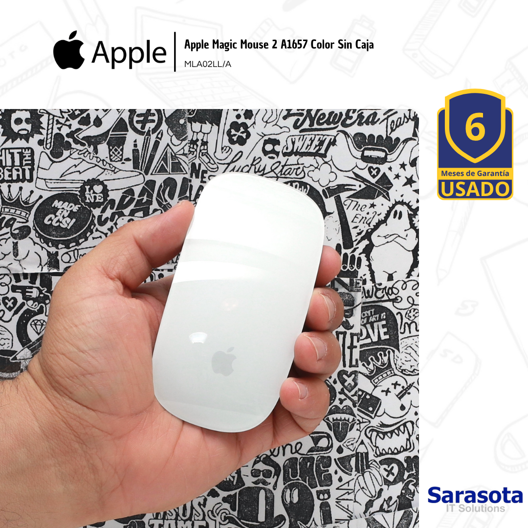 accesorios para electronica - Apple Magic Mouse 2 A1657 Color Sin Caja 1