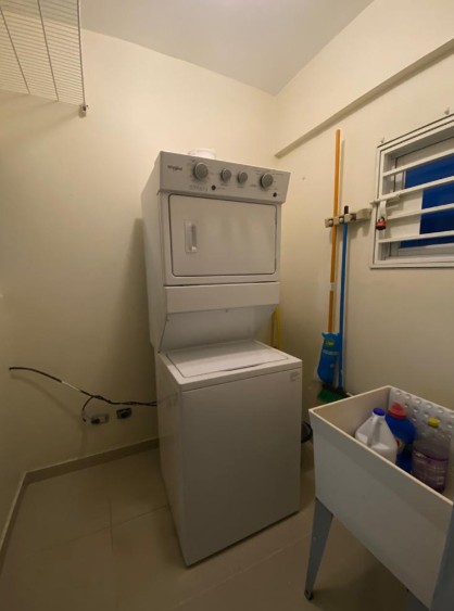 apartamentos - Alquiler de Apartamento Amueblado en Evaristo Morales 6