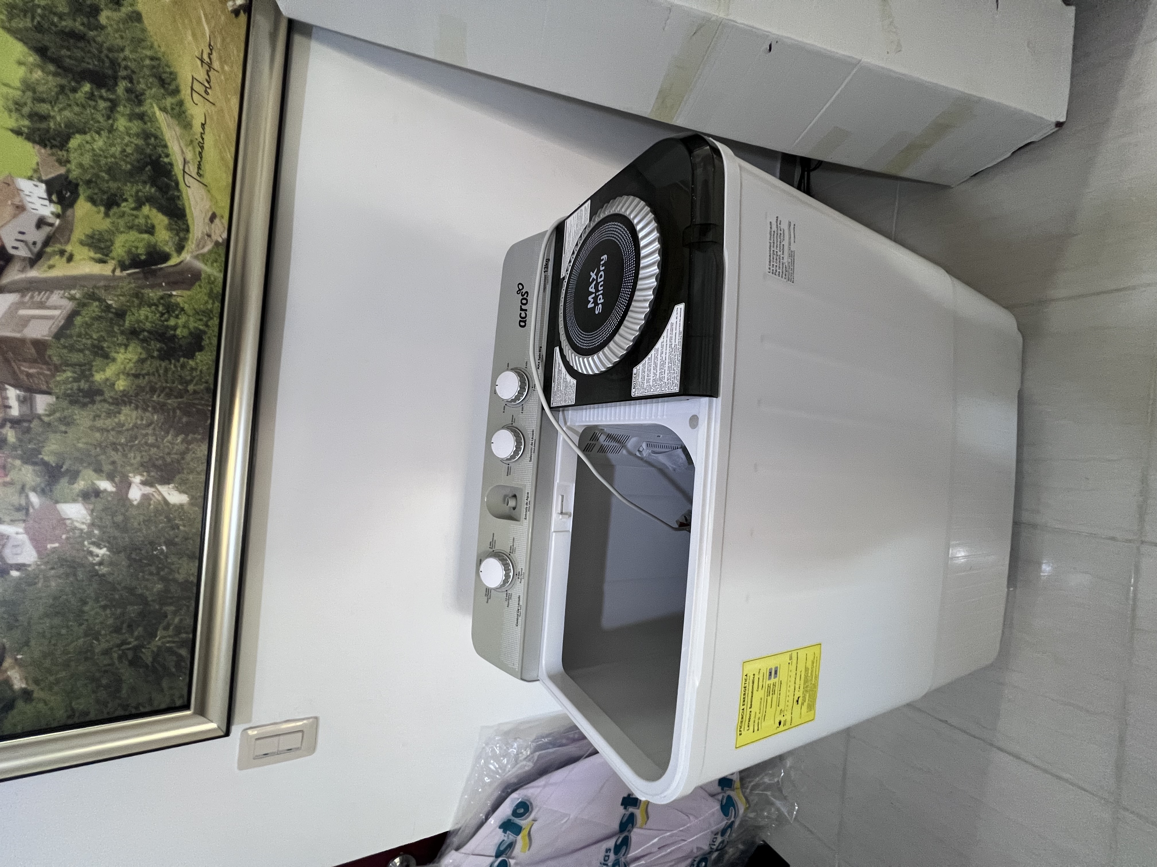electrodomesticos - Lavadora y secadora semiautomática ACROS