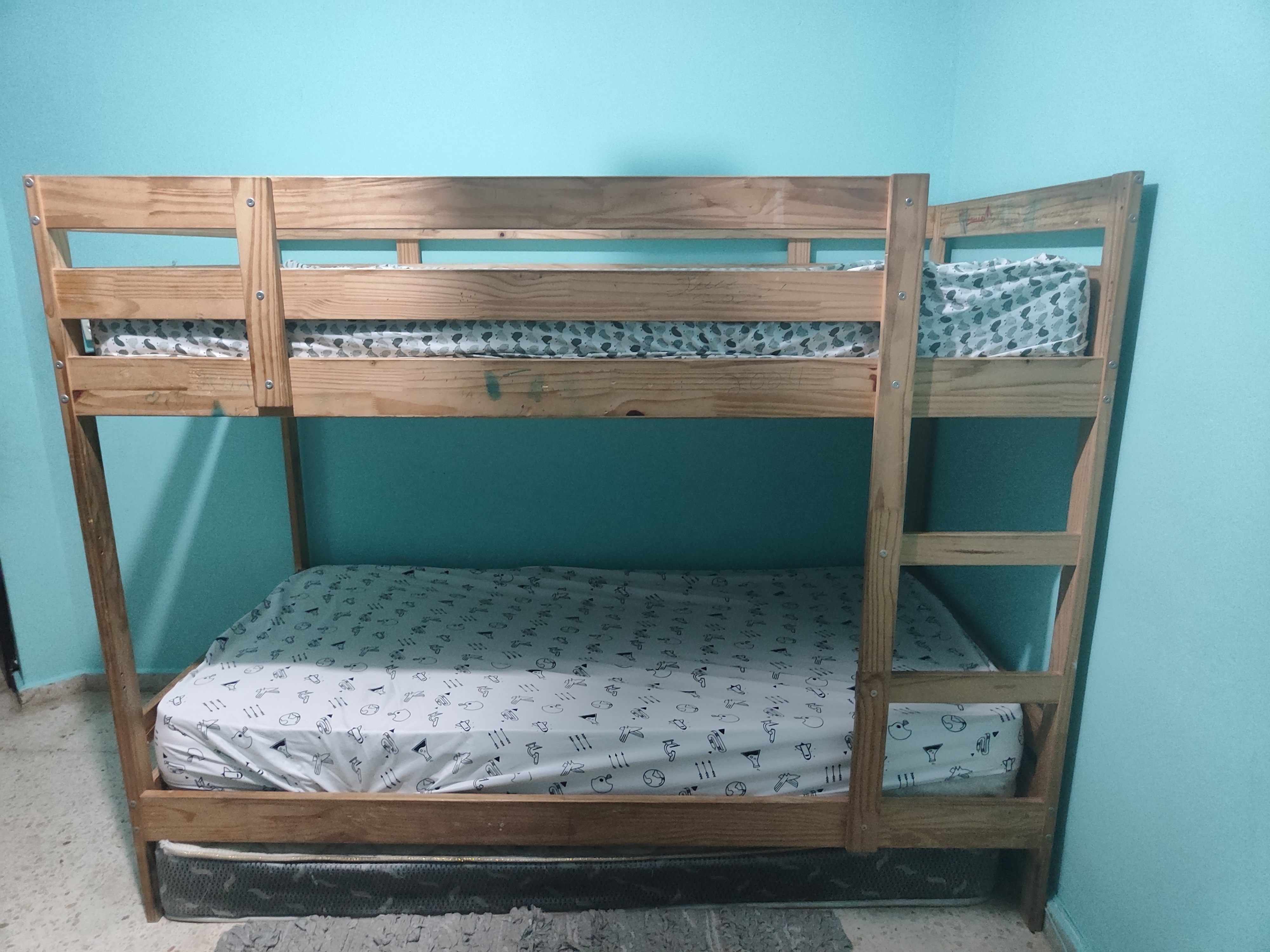 muebles y colchones - Camarote dos plantas con escalera 5