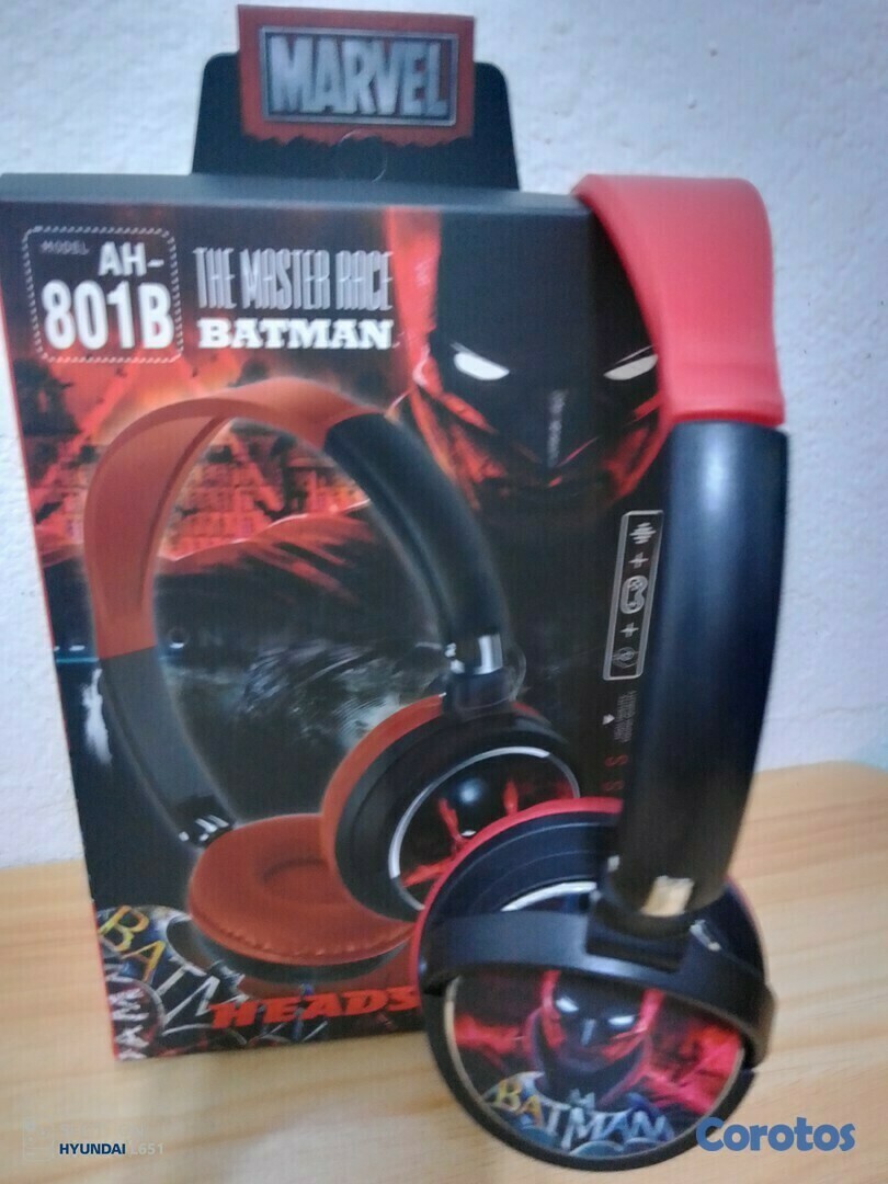 accesorios para electronica - AUDIFONO INALÁMBRICO PARA NIÑO  BATMAN AH-801B 1