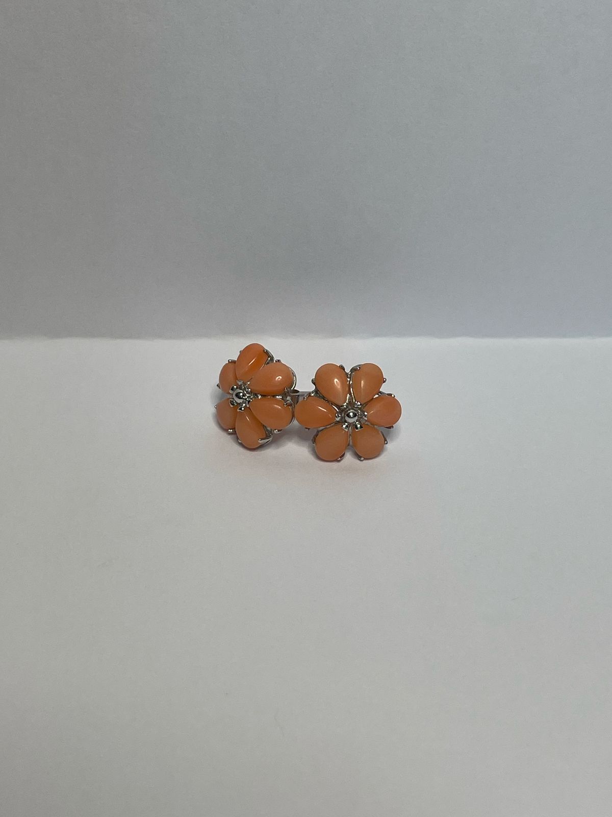 joyas, relojes y accesorios - Aretes Naranja: Oro Blanco   0