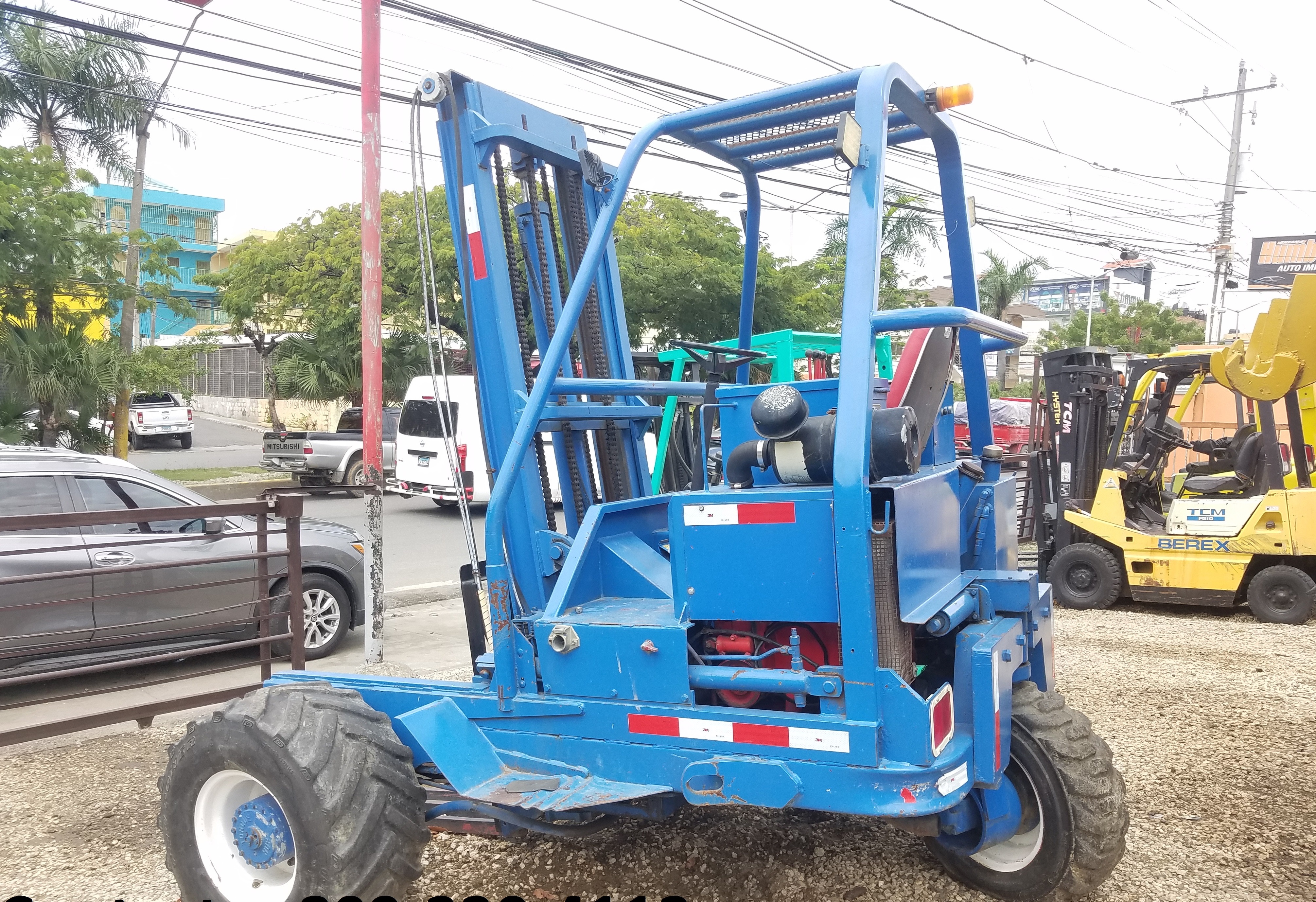 otros vehiculos - montacarga moffett construccion 1