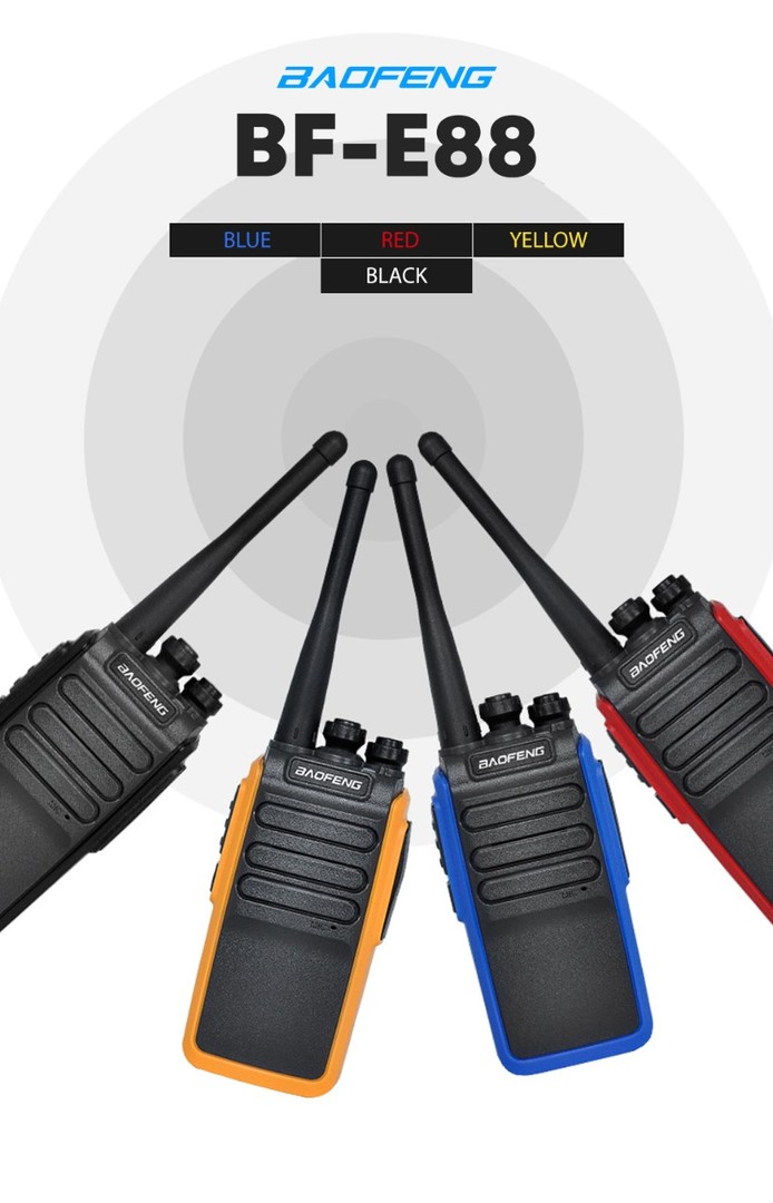 equipos profesionales - Radio Comunicacion Walkie Talkie Marca Baofeng E88 3