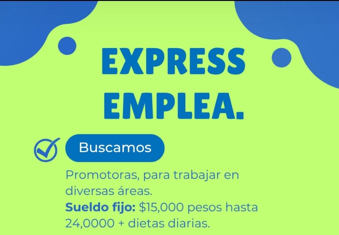 empleos disponibles - Te buscamos a ti mismo que necesitas trabajar  0