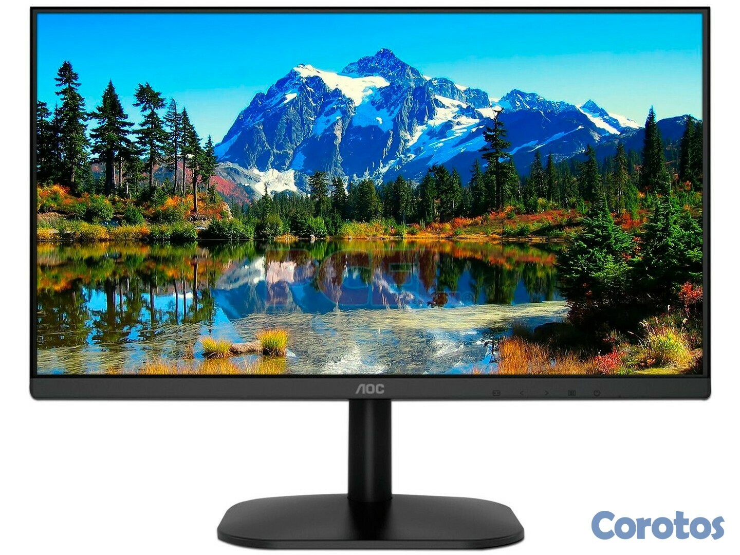 computadoras y laptops - MONITOR AOC 22 PULGADAS  (21.5”) , BORDERLESS  (SIN BOLDES)   FHD 1920X 1080,  1