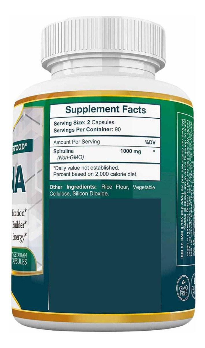 Salud y Equipamiento Médico - Espirulina 180cap Vibraxlabs - Uni - Unidad A $1255 1