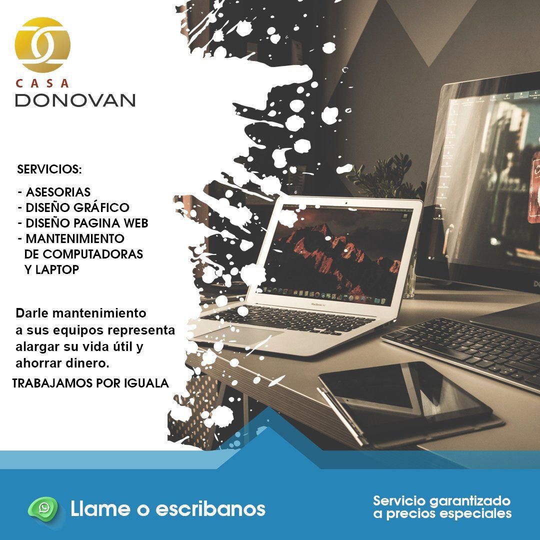 servicios profesionales - Diseñamos Pagina web, gestionamos redes sociales, y ofrecemos soporte técnico.