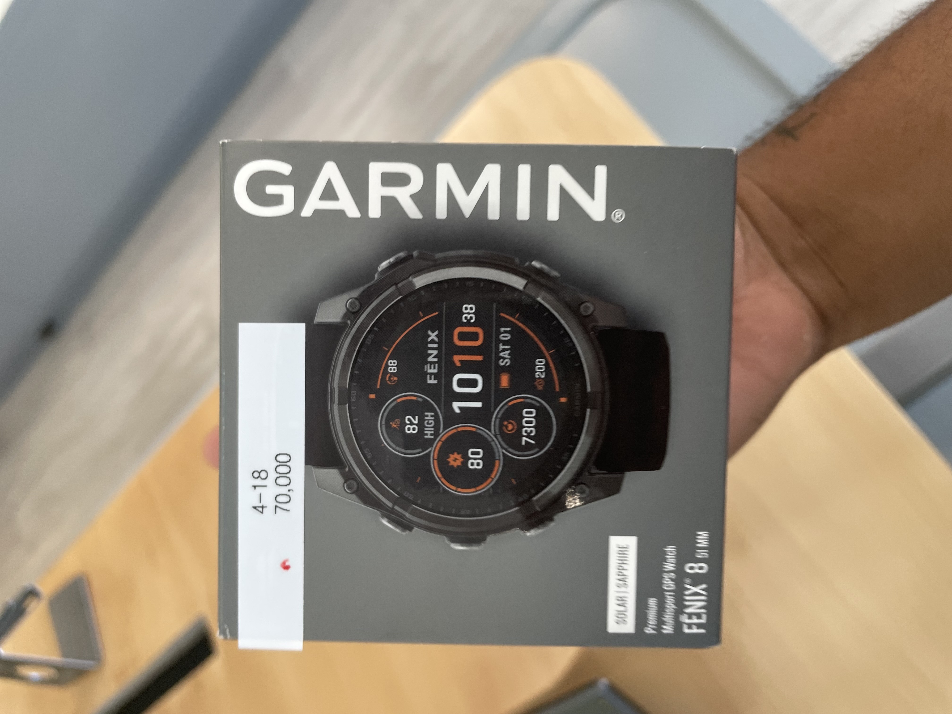 celulares y tabletas - RELOJ GARMIN FÉNIX 851MM 3