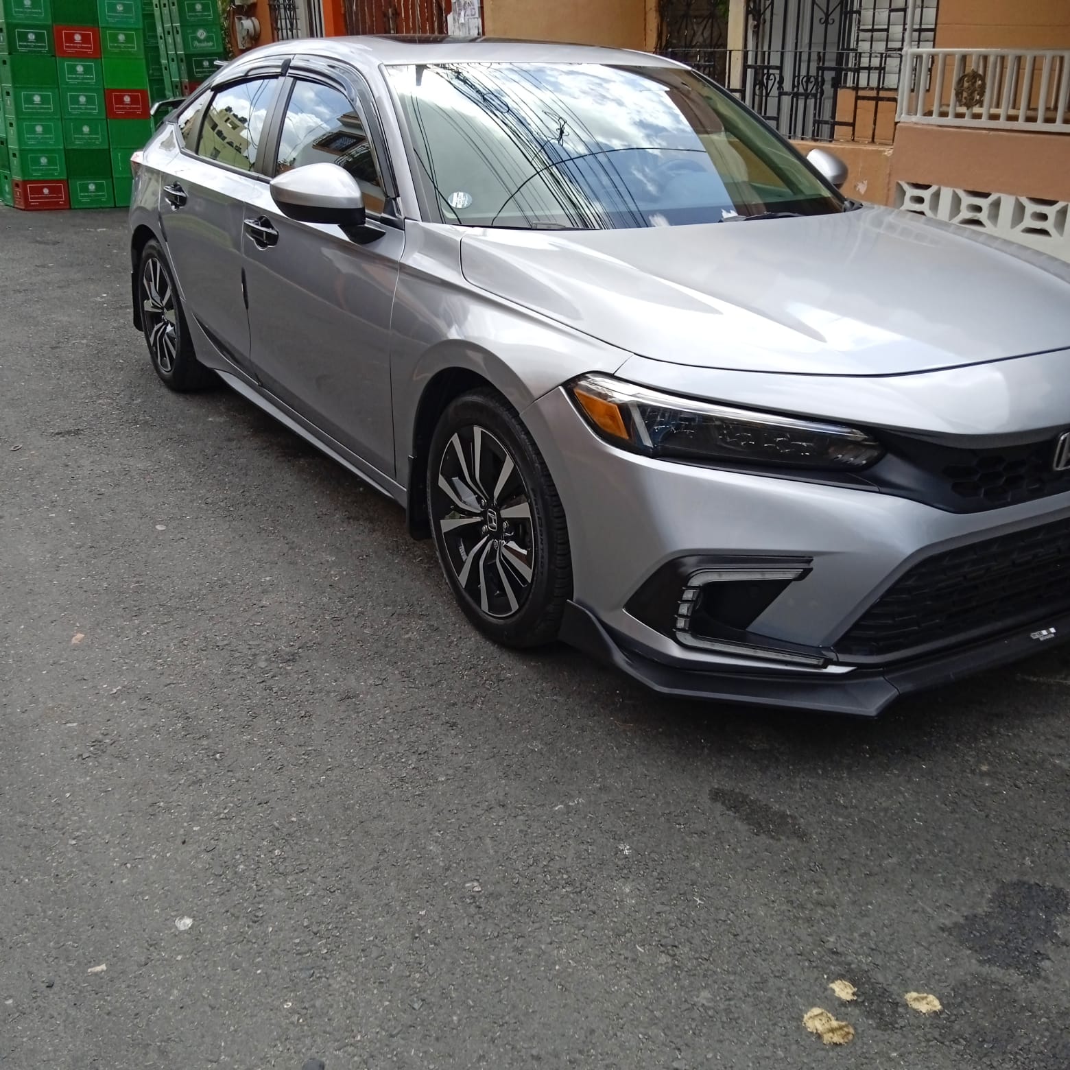 carros - Honda Civic hatchback 2022 el más full  1