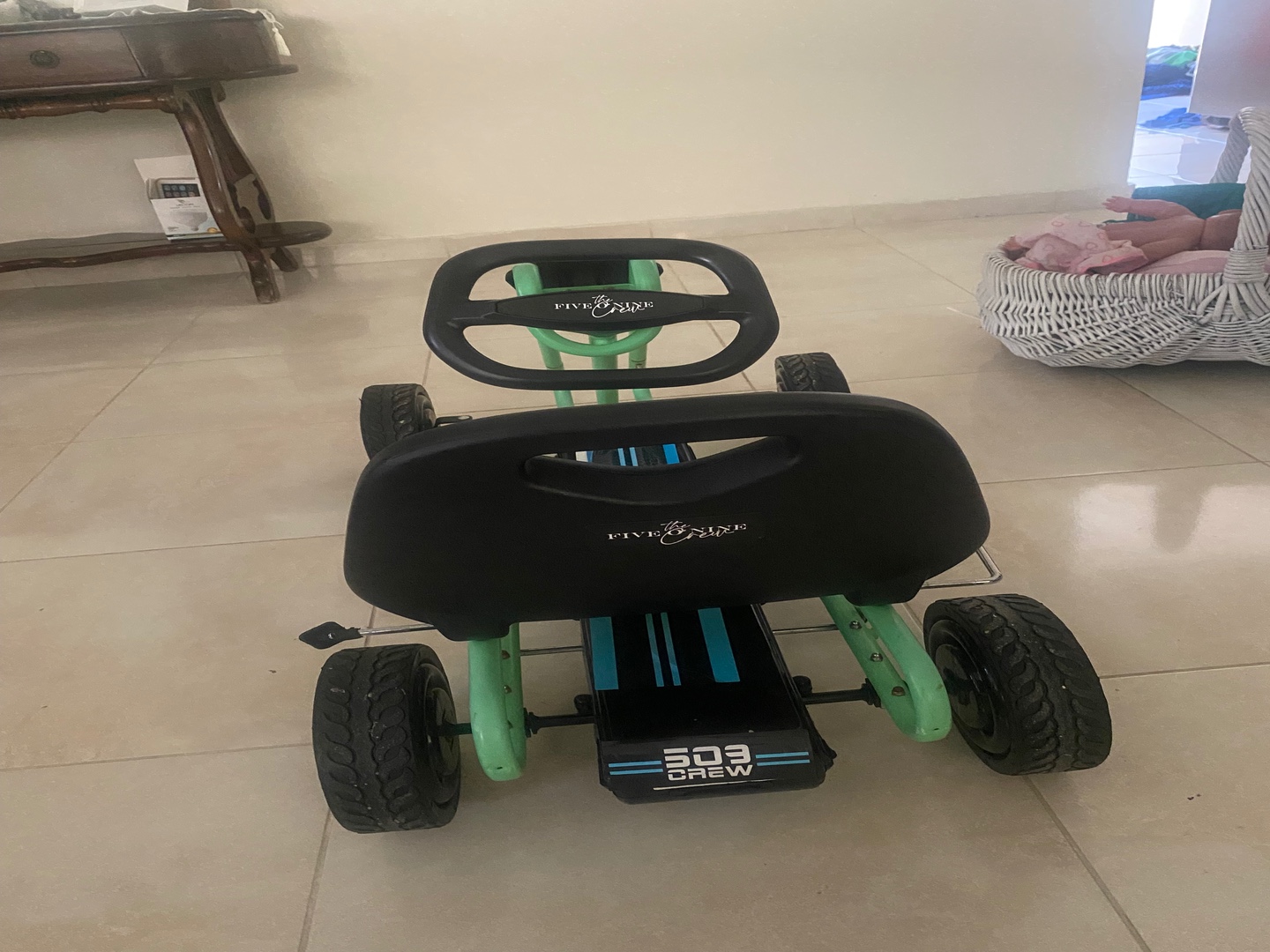 juguetes - De venta de oportunidad en 6800 pesos el verde y 4500 el rosado, como nuevo 4