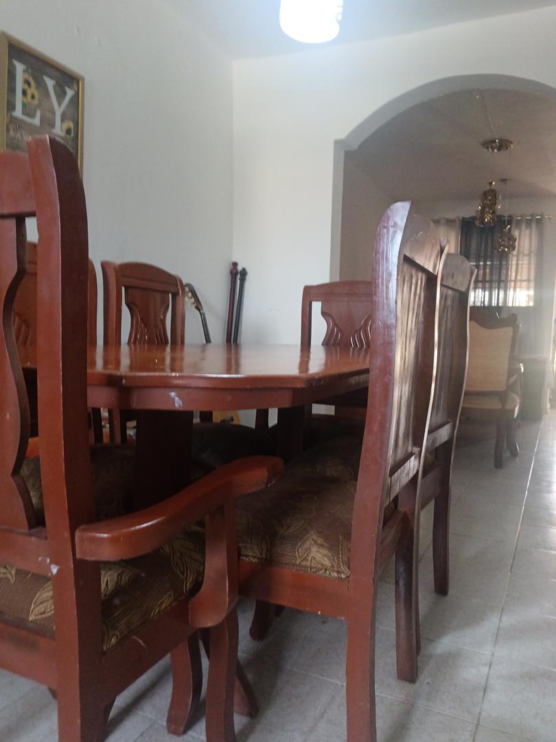 muebles y colchones - comedor de 6 sillas 4