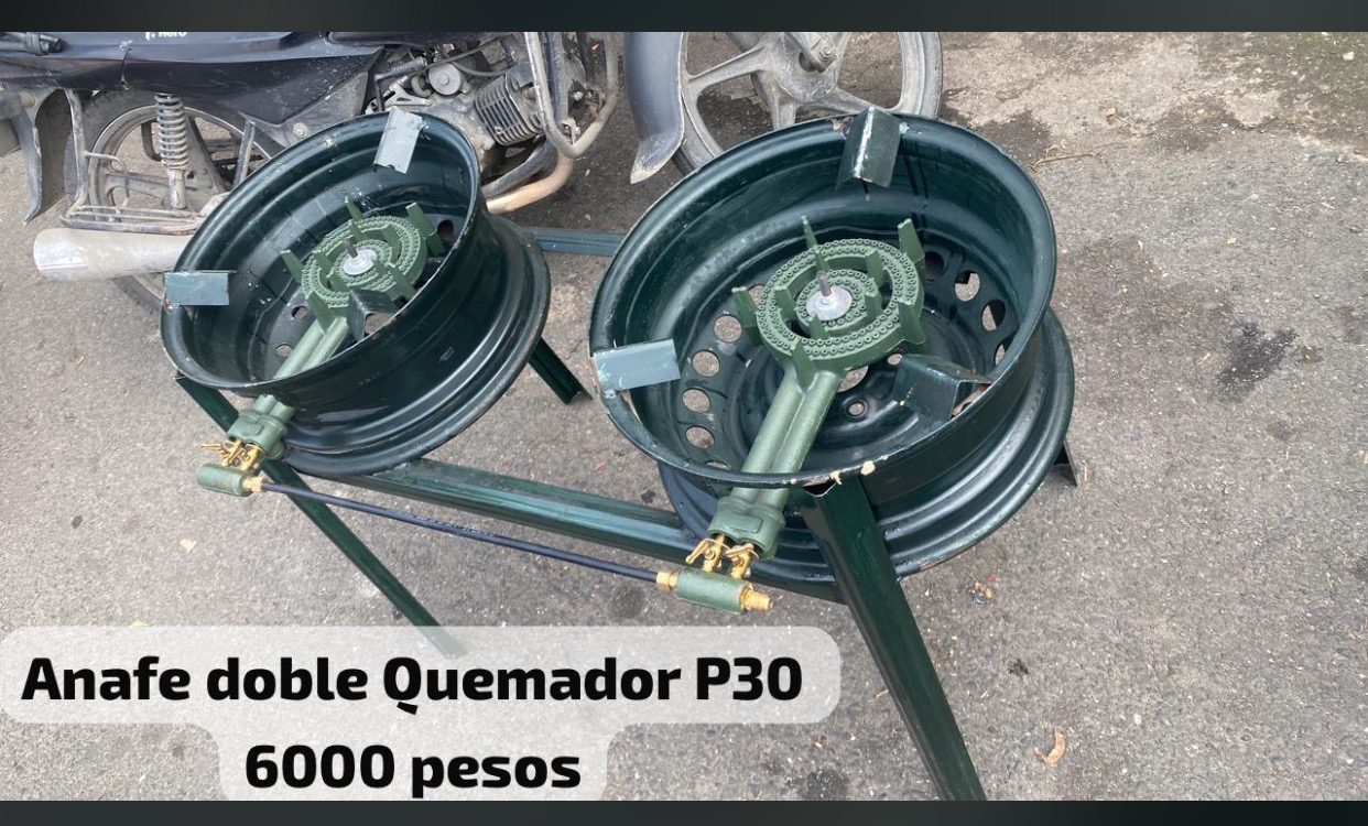 cocina - anafe doble quemadores p30 0