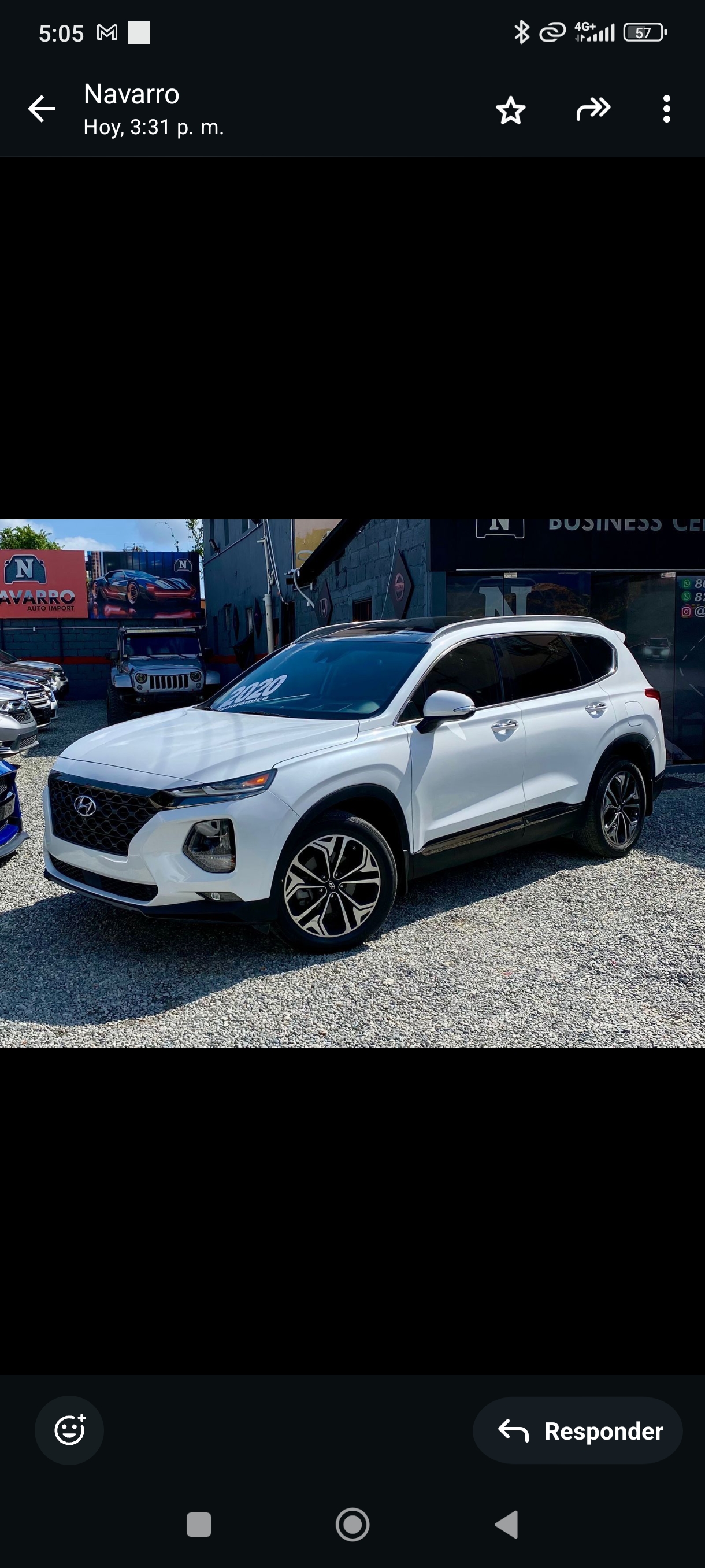 jeepetas y camionetas - Vendo Santa Fe 2020 Límited panorámica pocas millas como nueva 2