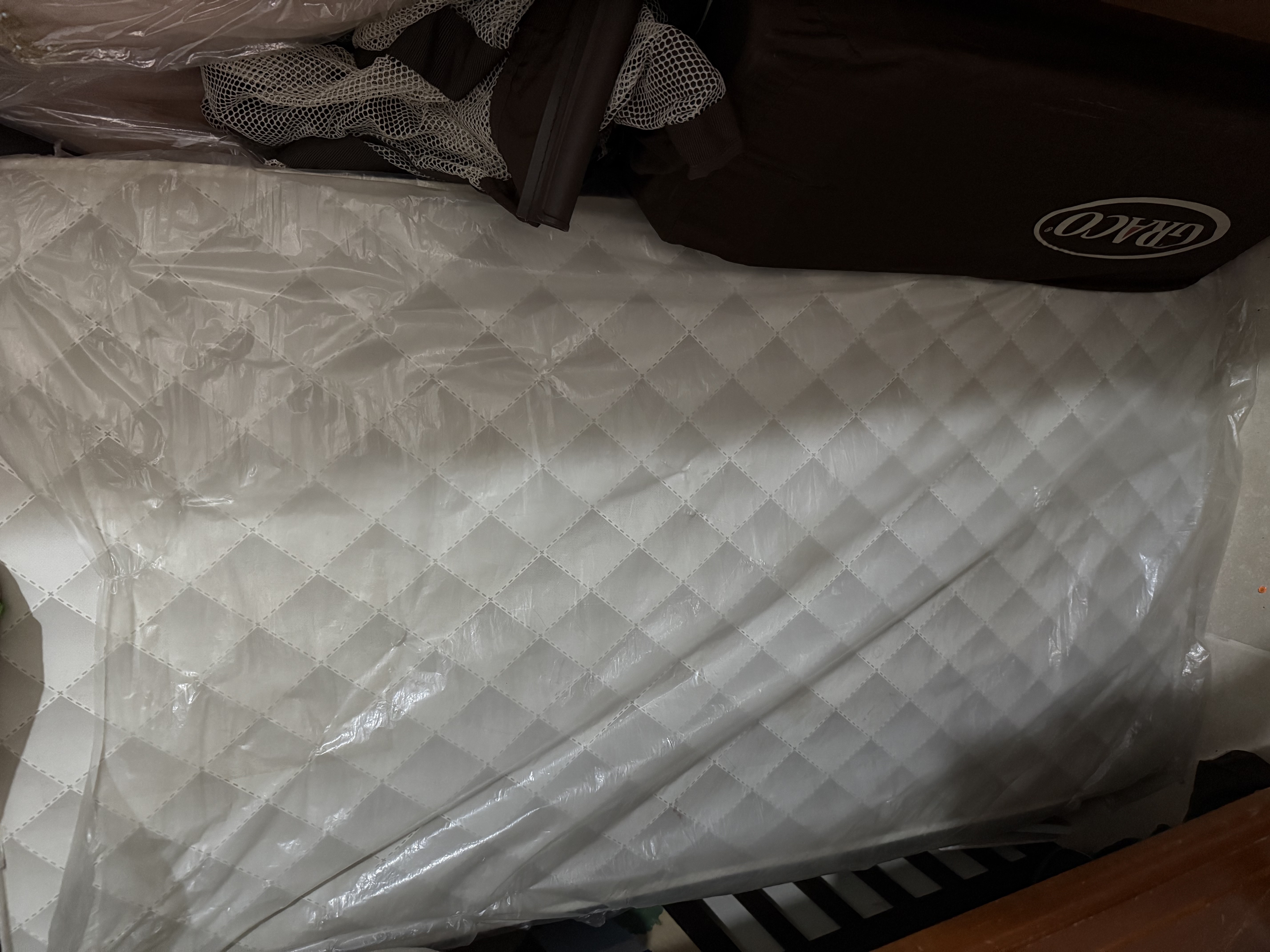 muebles - Cuna para bebé con colchón incluido 1
