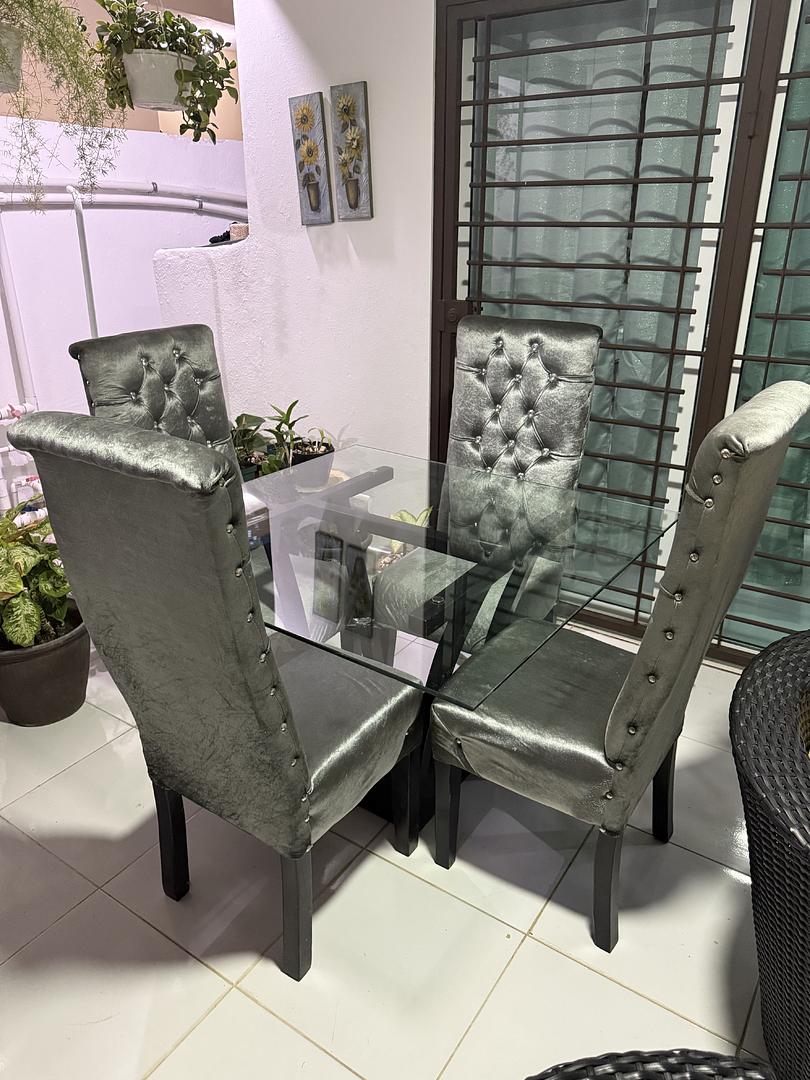 muebles y colchones - Juego de comedor  2