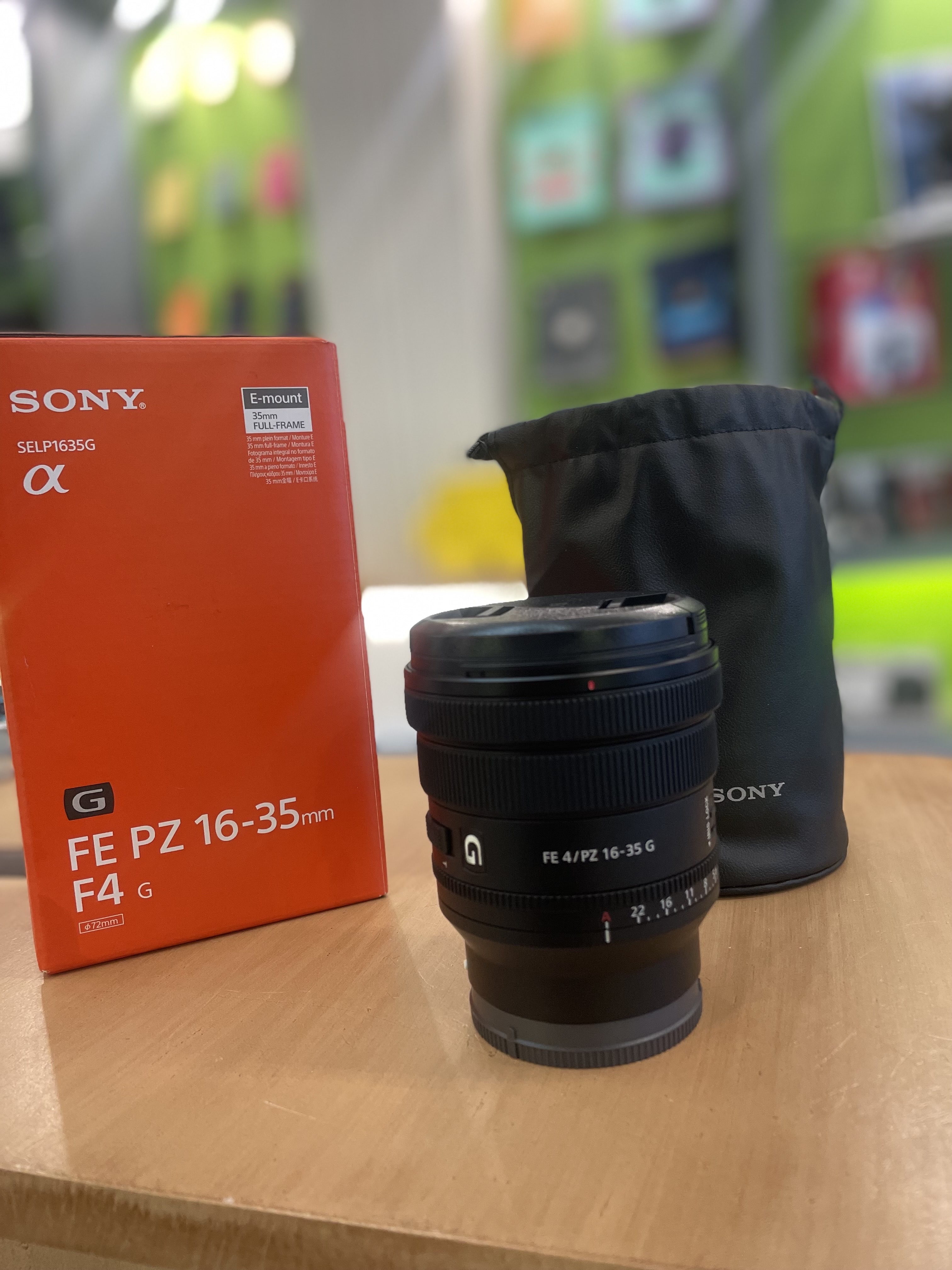 camaras y audio - Lente Sony FE PZ 16-35MM F4G 3