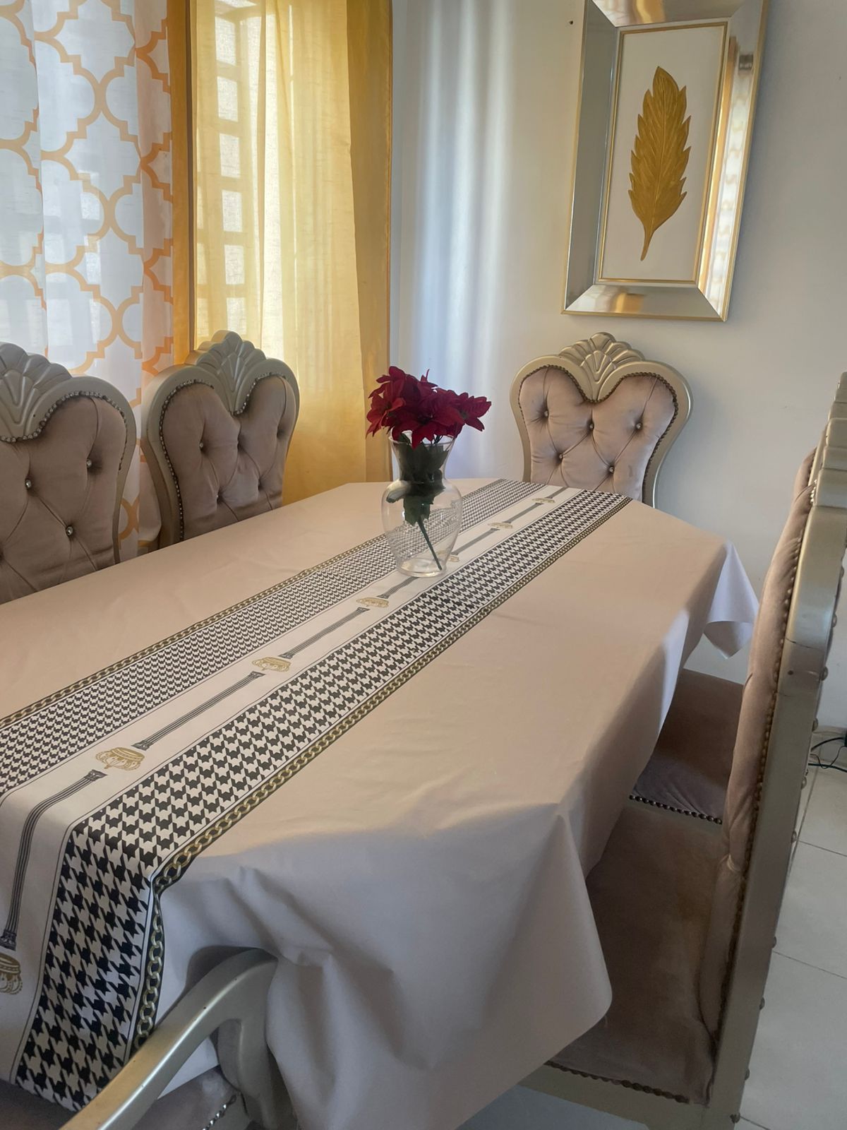 muebles y colchones - juego de comedor  1