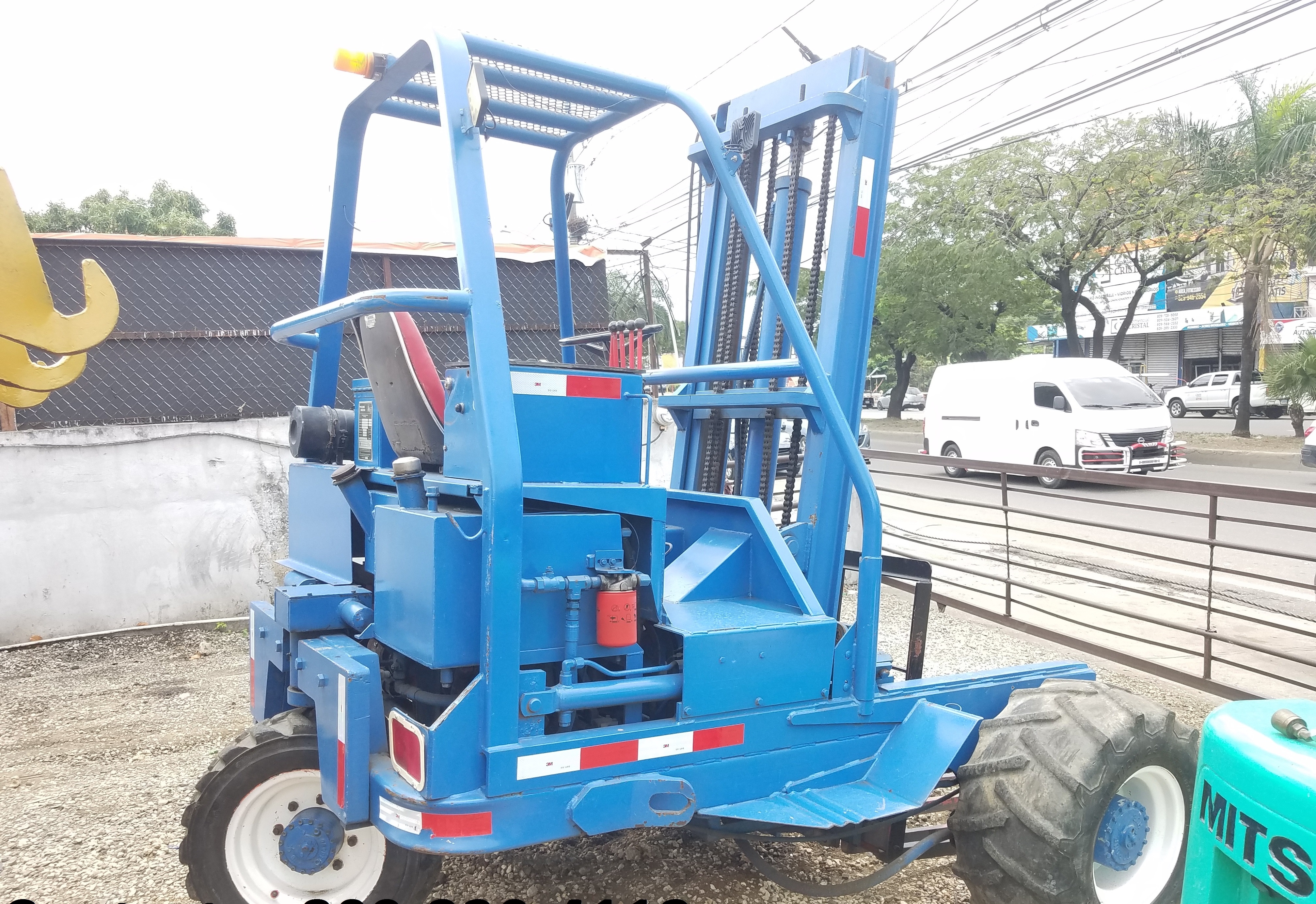 otros vehiculos - montacarga moffett construccion 2