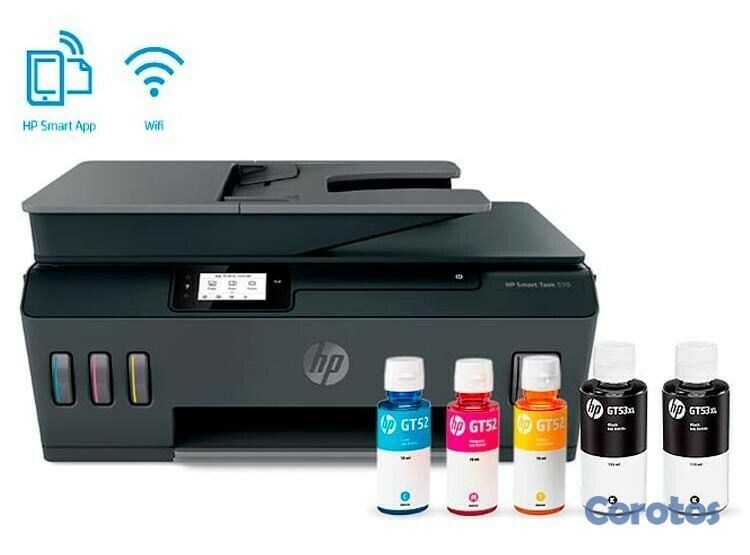 impresoras y scanners - MULTIFUNCIONAL HP SMART TANK 530  CON BOTELLA DE TINTA DE FABRICA - ALL IN ONE 4