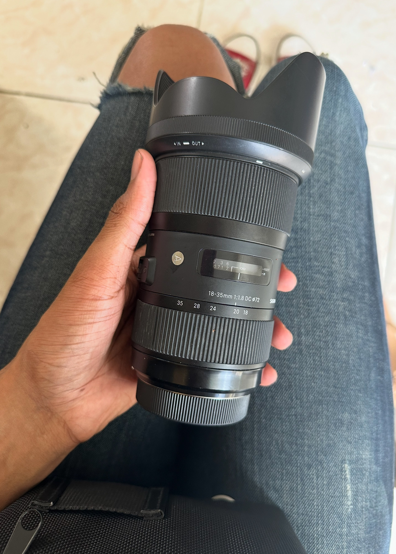 camaras y audio - Sigma 1.8 En todas las focales. 