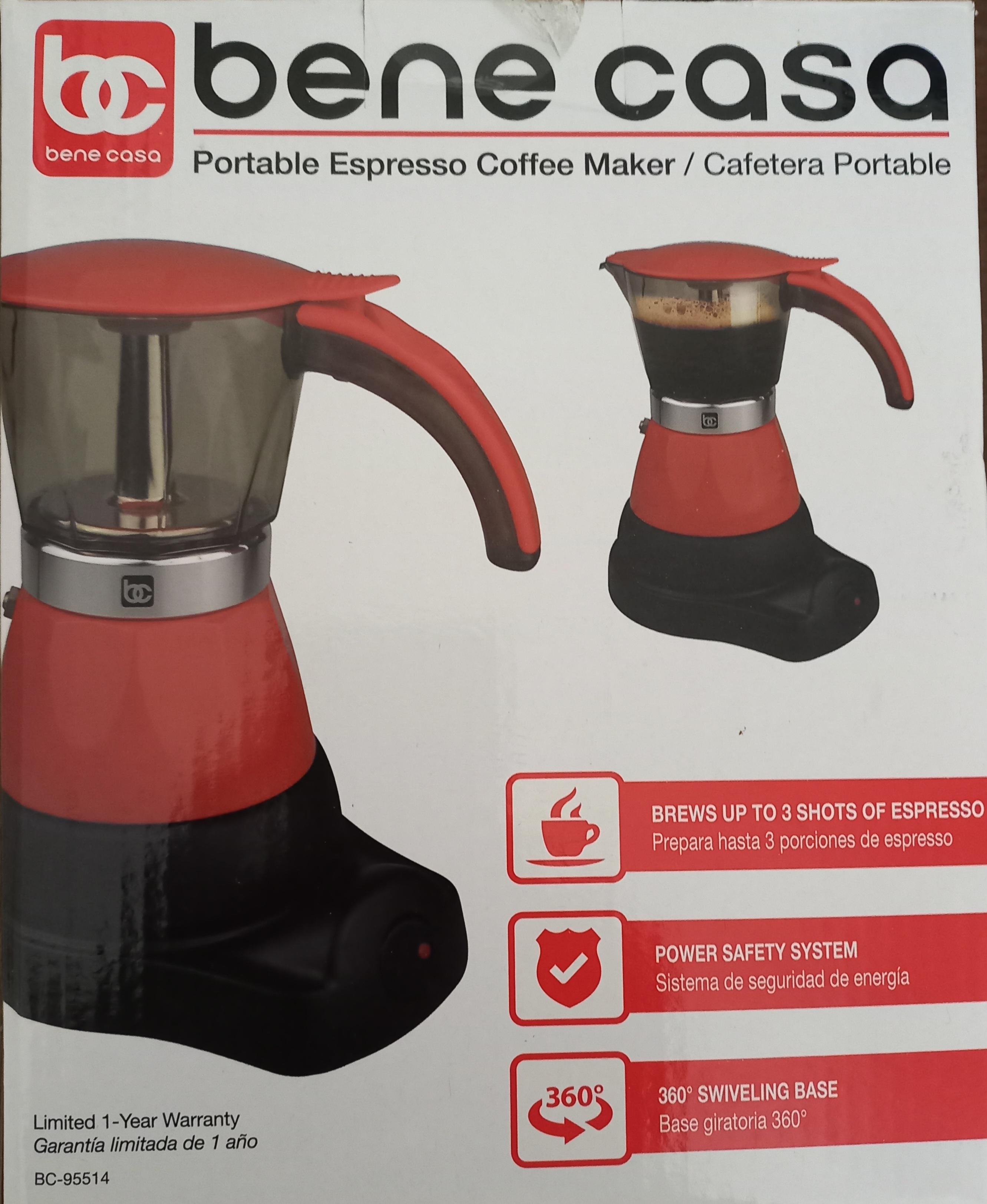 cocina - CAFETERA ELECTRICA BENE CASA 3 TAZAS