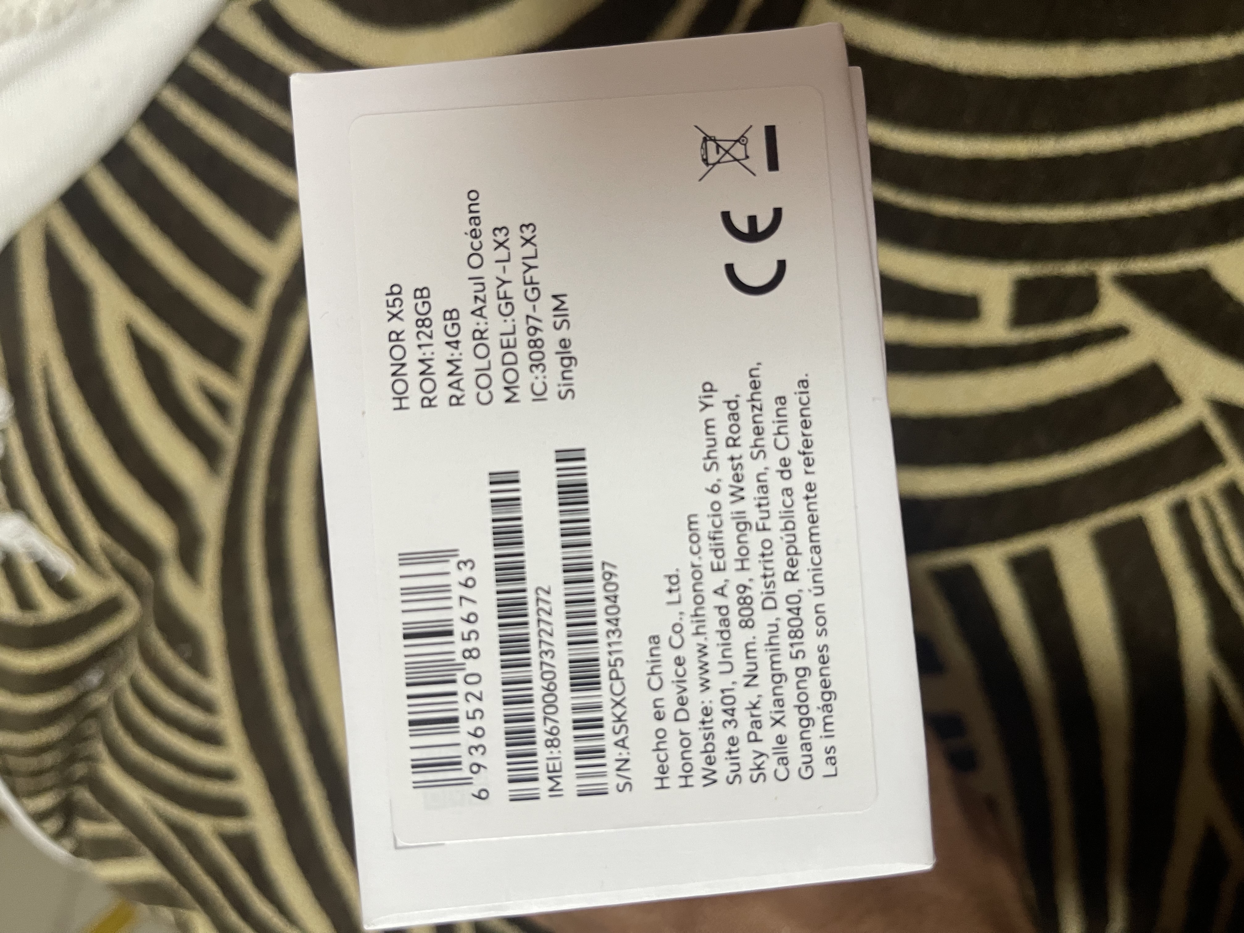 celulares y tabletas - CELULAR HONOR X5B 128GB  2