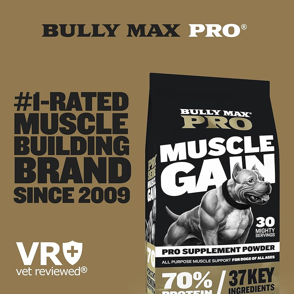 Salud y Equipamiento Médico - Bully Max Proteína En Polvo Para Perros | Apoya El Desarroll 1