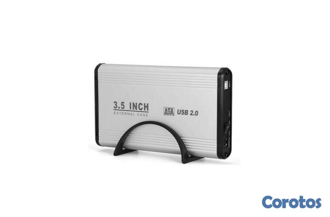 otros electronicos - Enclosure caja de disco duro externo de 3.5 a USB  de 2.0 1