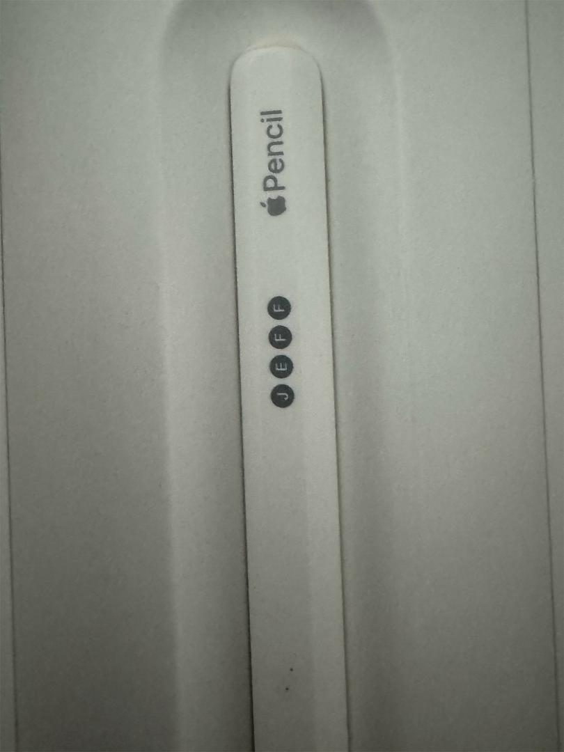 celulares y tabletas - Apple Pencil 2da Personalizado JEFF 2