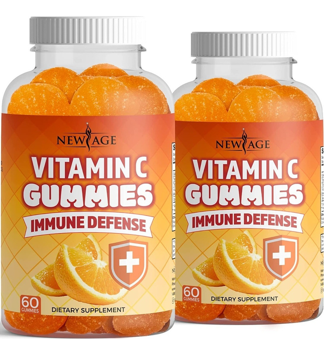 Salud y Equipamiento Médico - 120gum Set2 Vitamina C New Age - U - Unidad A $2499