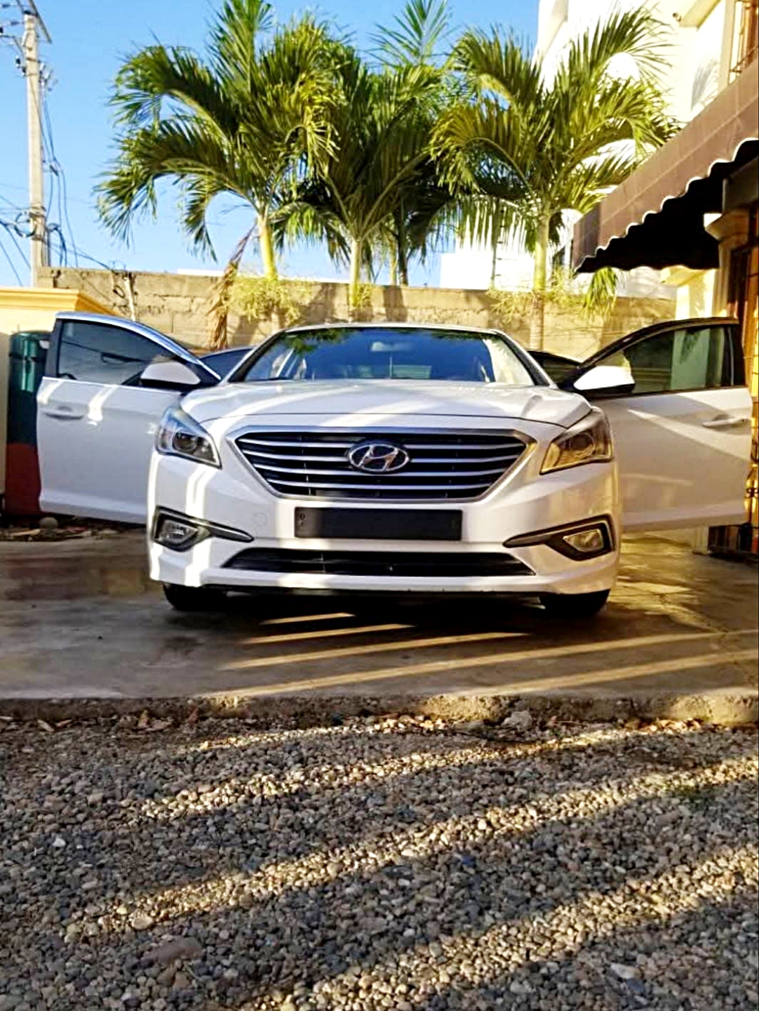 carros - Hyundai Sonata LF Blanco 2017 5