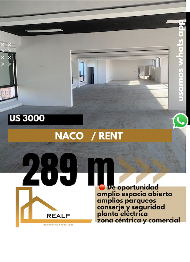 oficinas y locales comerciales - Local espacio abierto Naco 0
