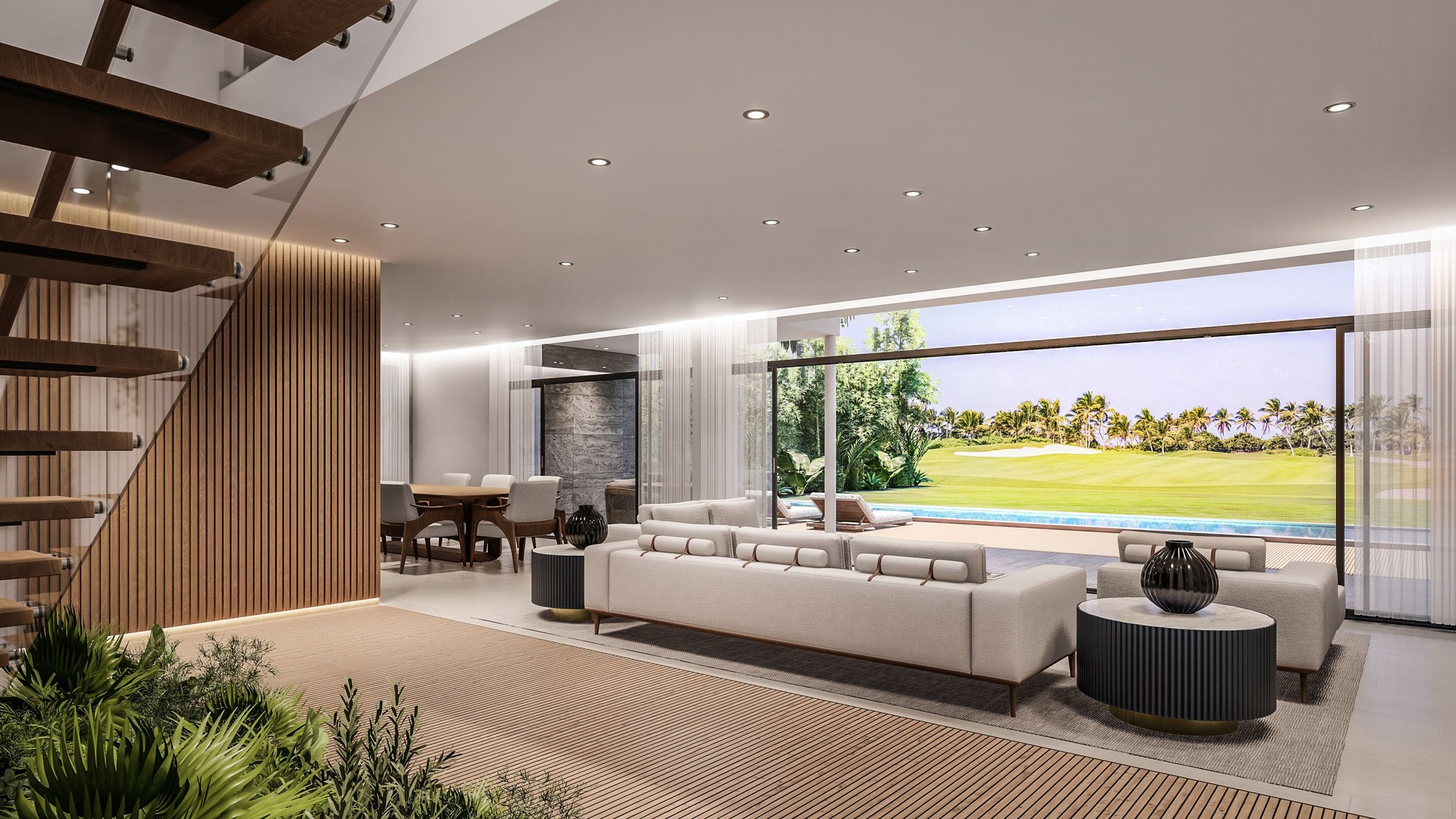 casas vacacionales y villas - Villa en venta en Cap Cana de 3 habitaciones  6