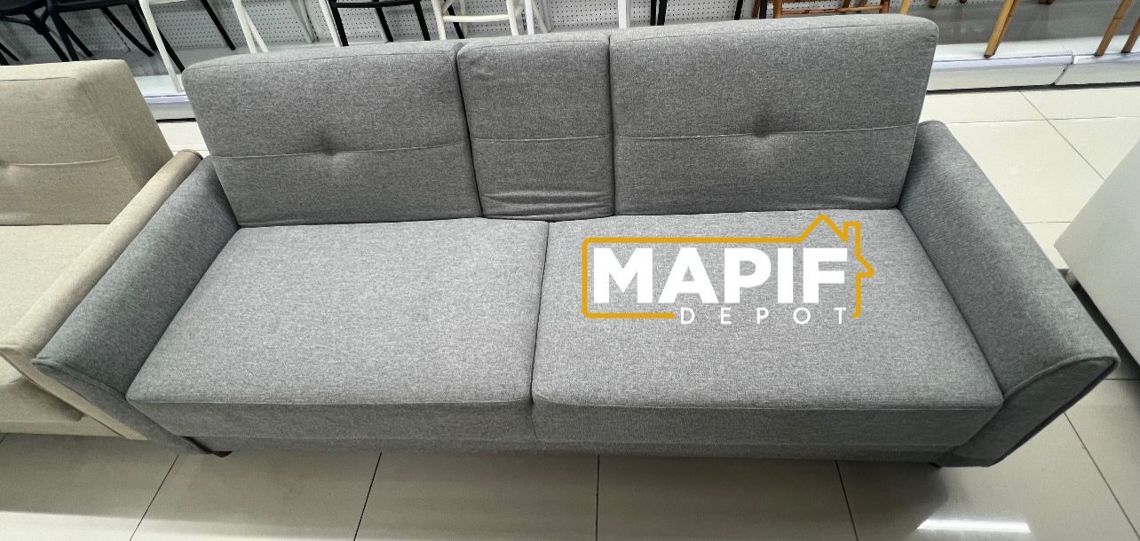 muebles y colchones - SOFA CAMA  DE 2 PLAZA CON PORTAVASOS 3