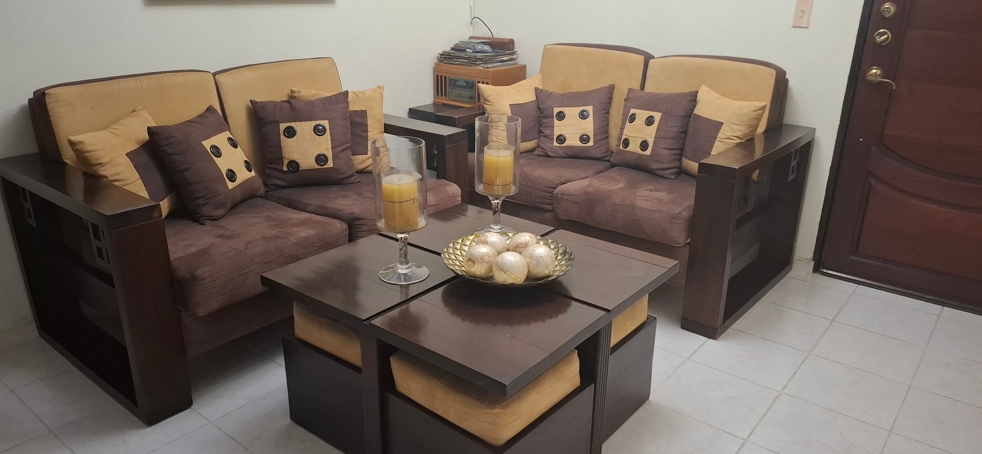 apartamentos - Se Renta apartamento amueblado en Urbanización El Paraíso Santiago 
 2