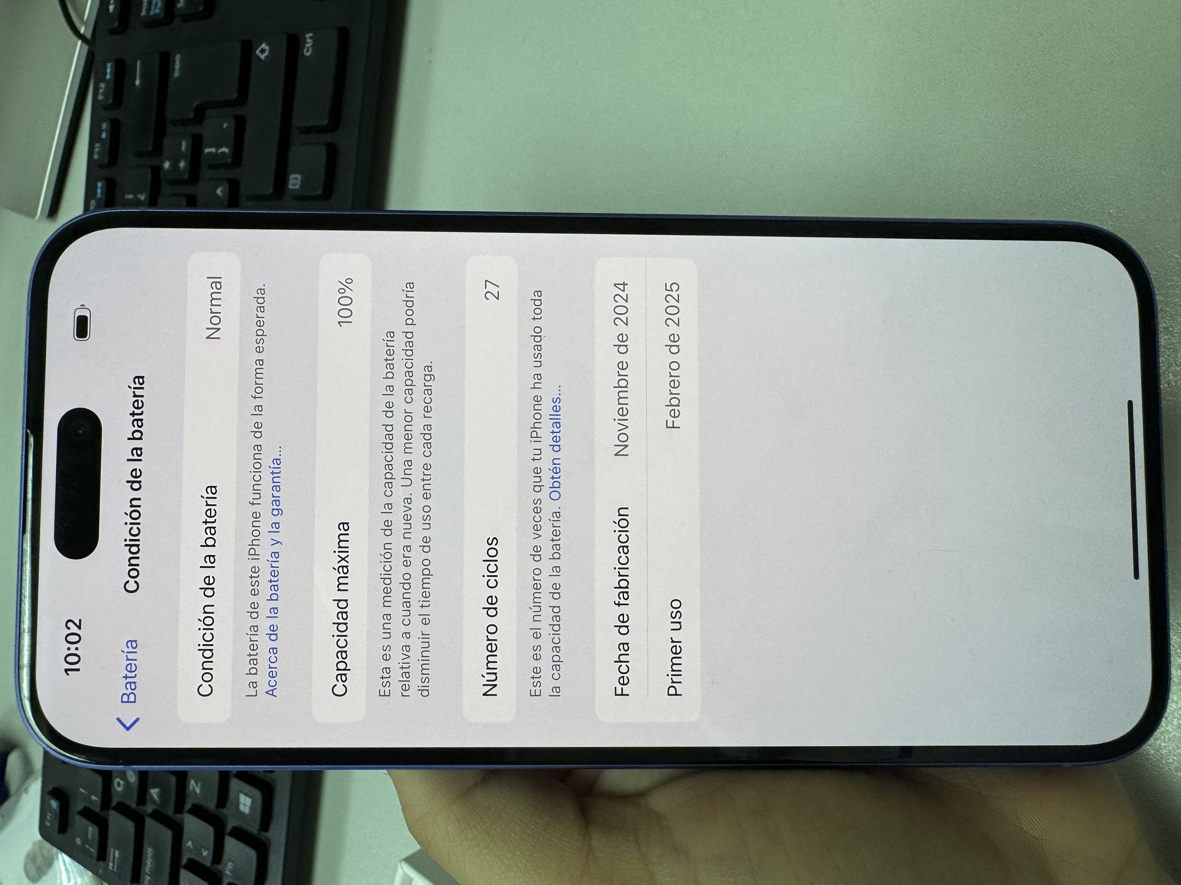 celulares y tabletas - IPhone 16 plus 128 GB Nuevo-Abierto Turbo sim 8
