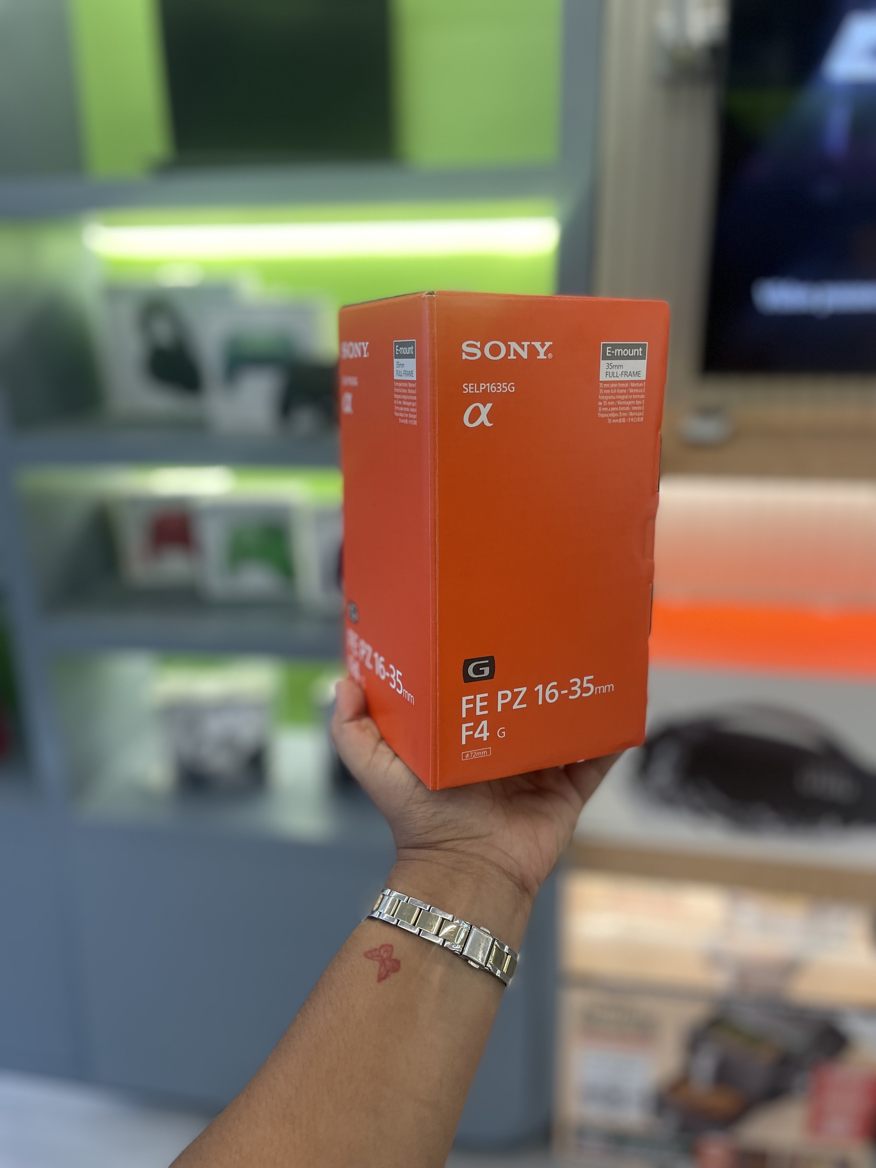 camaras y audio - Lente Sony FE PZ 16-35MM F4G 4