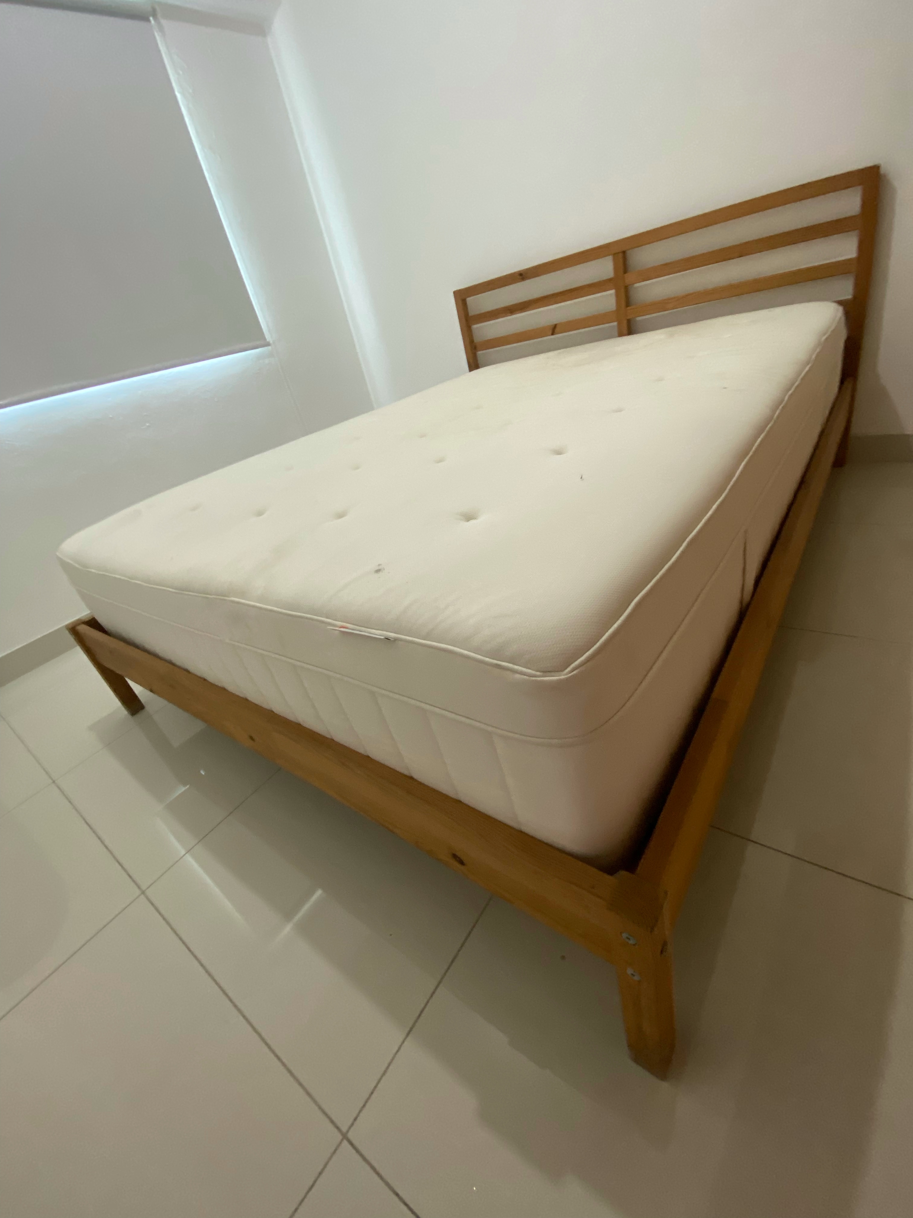 muebles y colchones - Colchon IKEA Queen HESSTUN 0