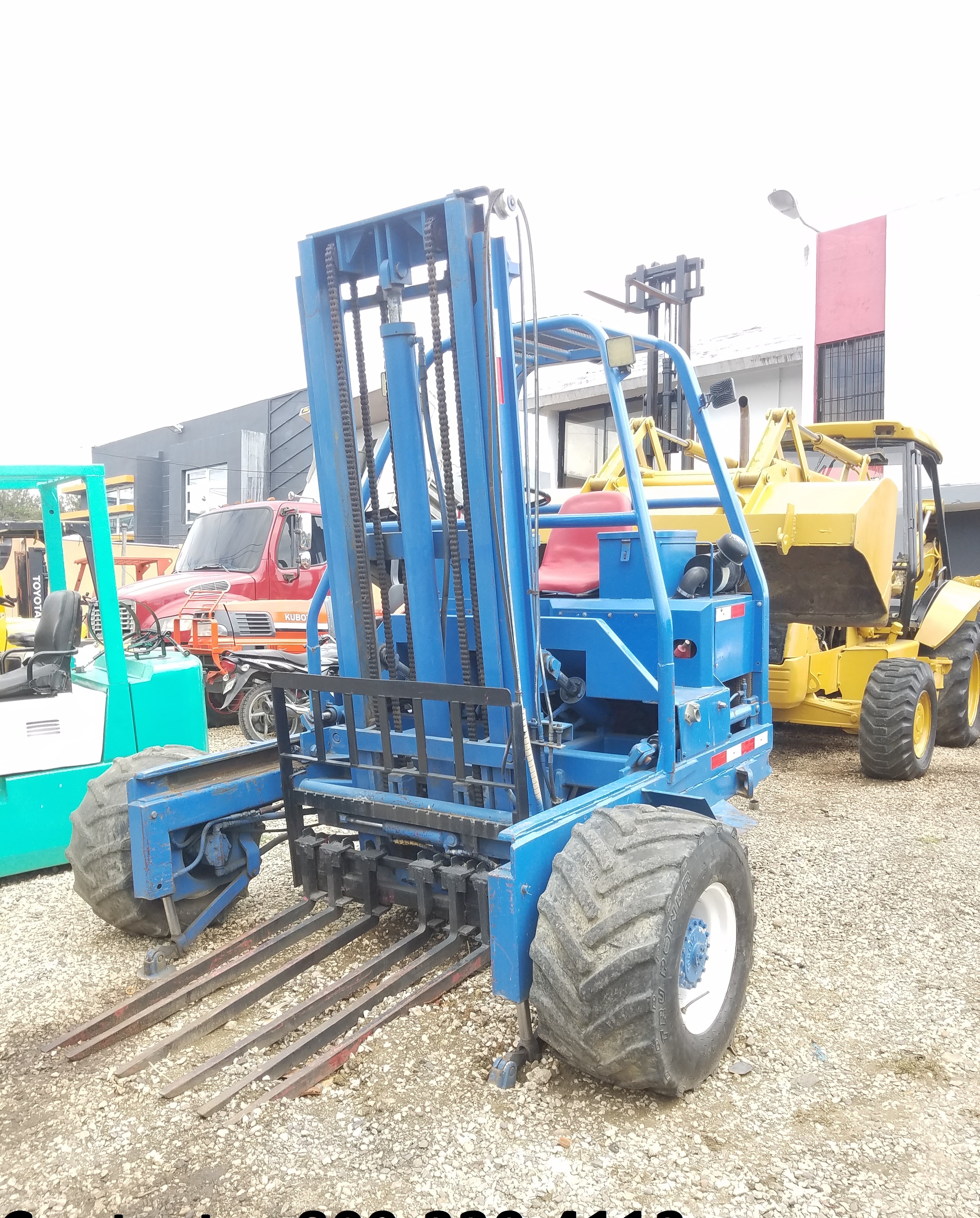otros vehiculos - montacarga moffett construccion 3