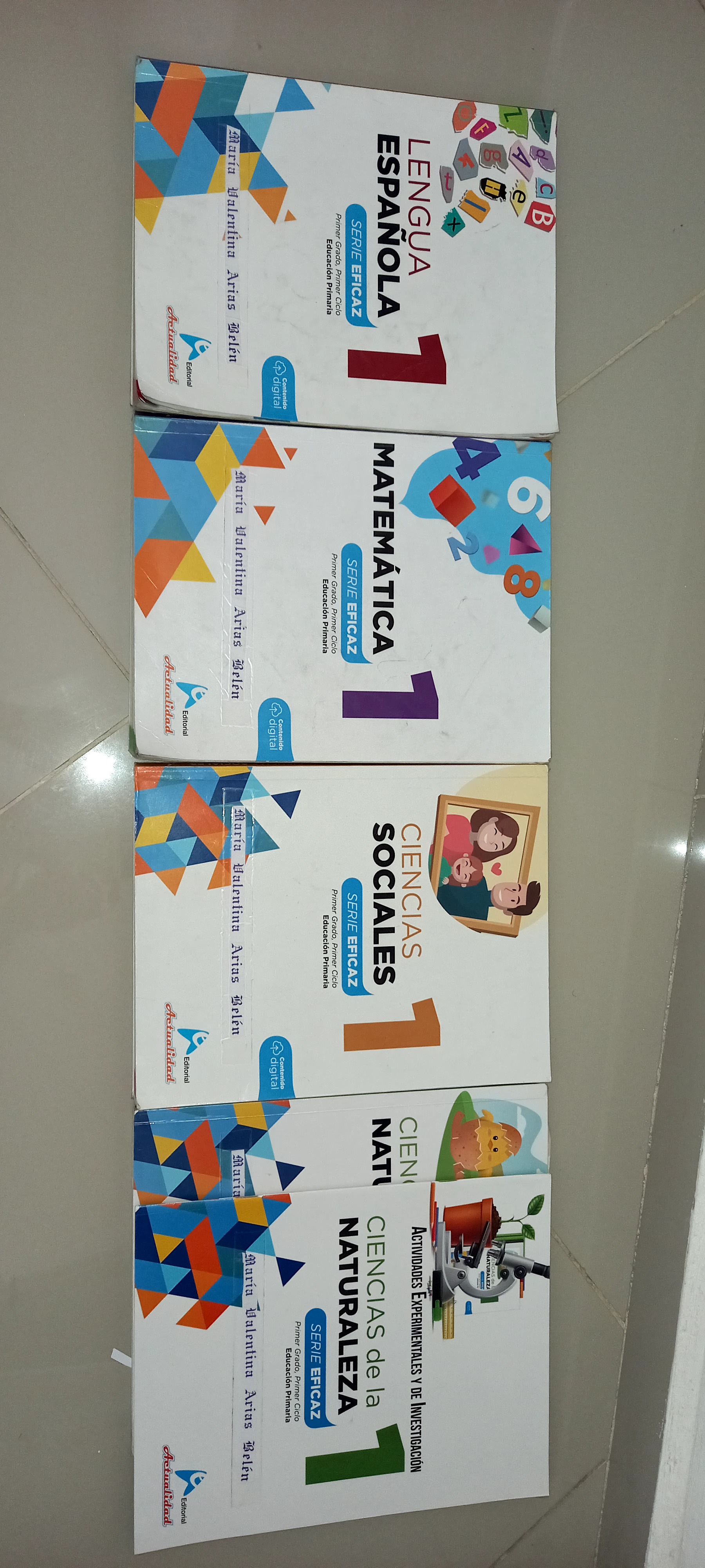 libros y revistas - Libros usados 1ero y 2do de primaria  1