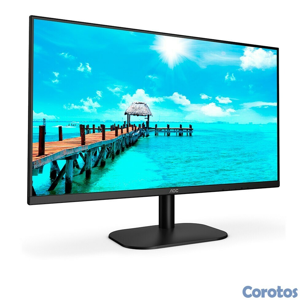 computadoras y laptops - MONITOR AOC 22 PULGADAS  (21.5”) , BORDERLESS  (SIN BOLDES)   FHD 1920X 1080,  2