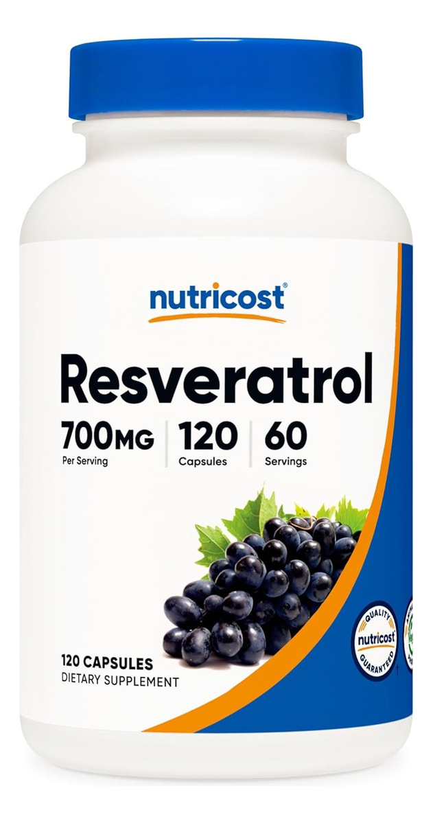Salud y Equipamiento Médico - Resveratrol 0.017 Onzas; 120 Capsulas
