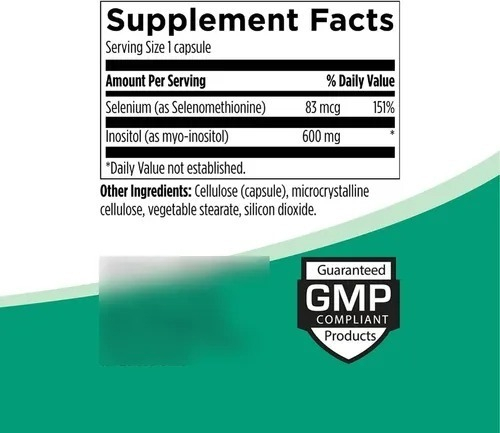 Salud y Equipamiento Médico - Myo-inositol 60caps - Rootcolog 1