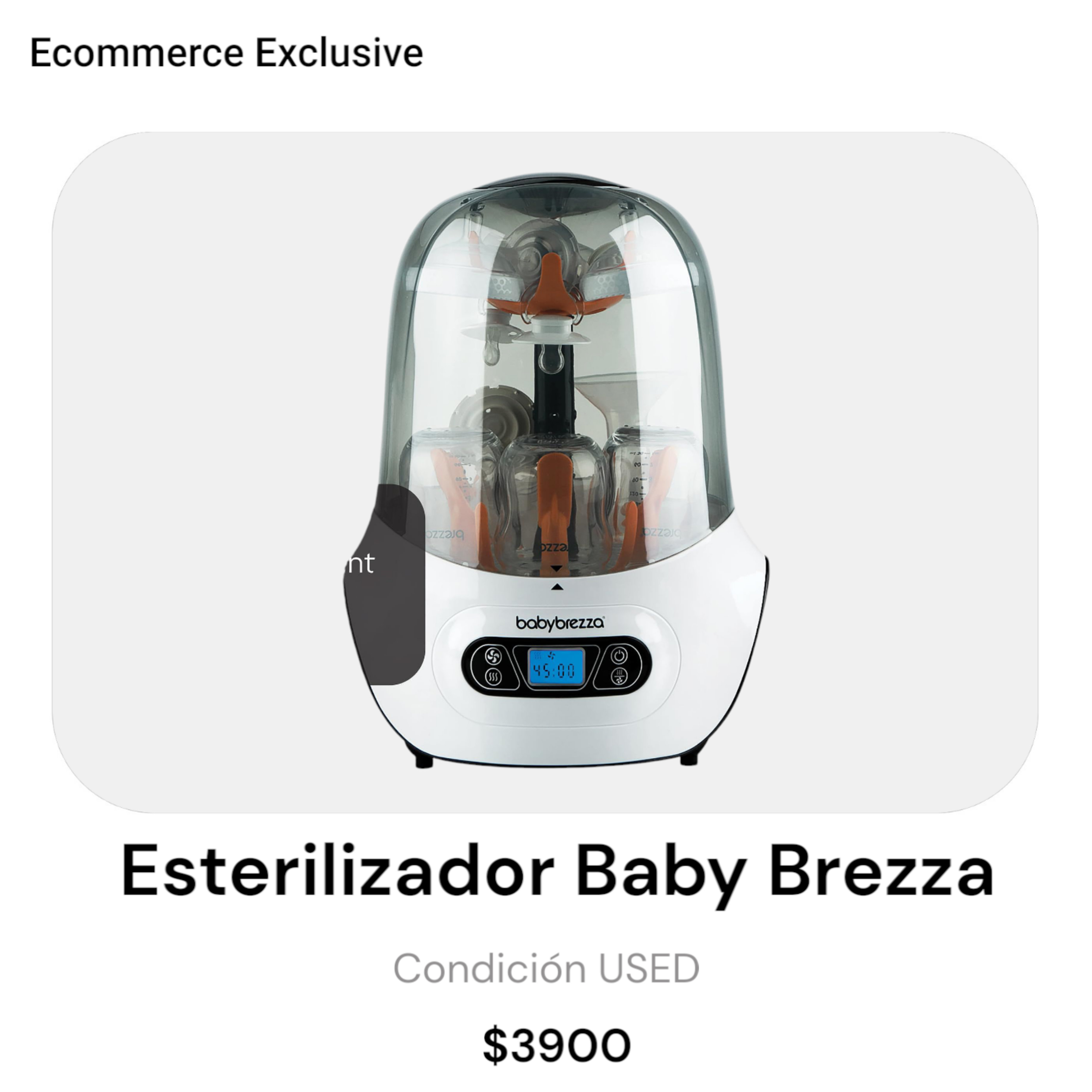 cuidado y nutricion - Esterilizadores nuevo y usado  1