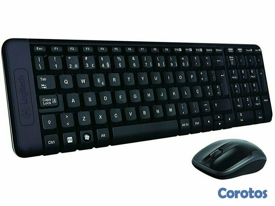 computadoras y laptops - TECLADO MOUSE LOGITECH MK220 USB WIRELESS RECEIVER 2.4GHZ WIRELESS, ESPAÑOL 2