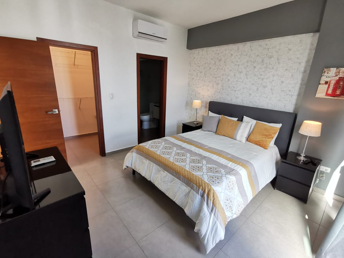 apartamentos - Vendo apartamento Amueblado en serralles 4
