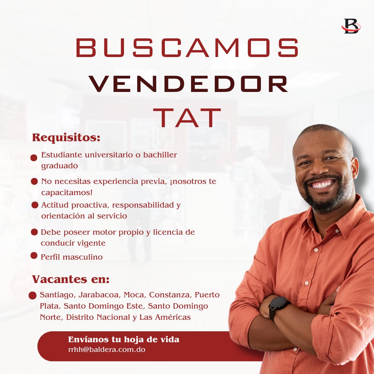 empleos disponibles - Vendedor motorizado 0