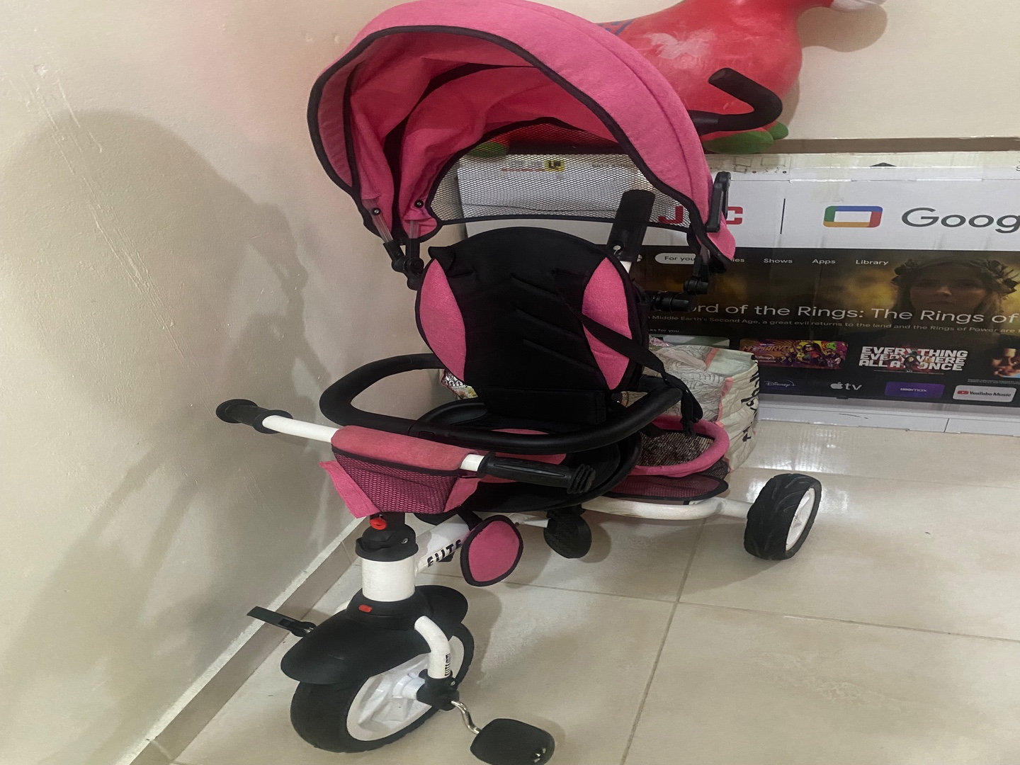 juguetes - De venta de oportunidad en 6800 pesos el verde y 4500 el rosado, como nuevo 6